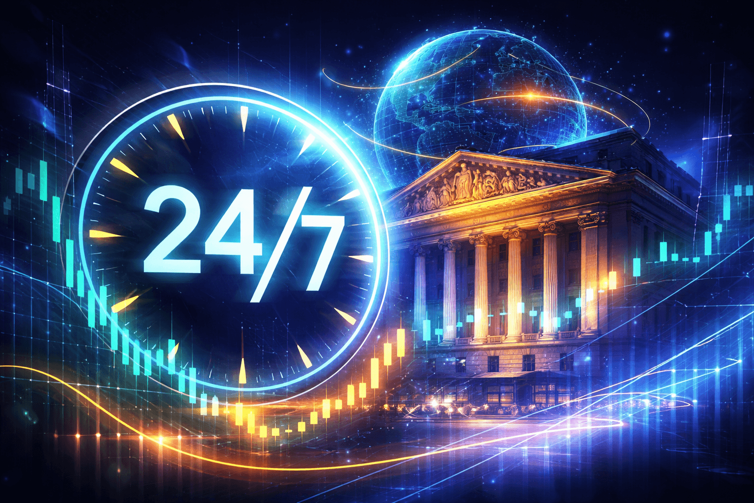 New York Stock Exchange to Launch 24/7 U.S. Stock Trading