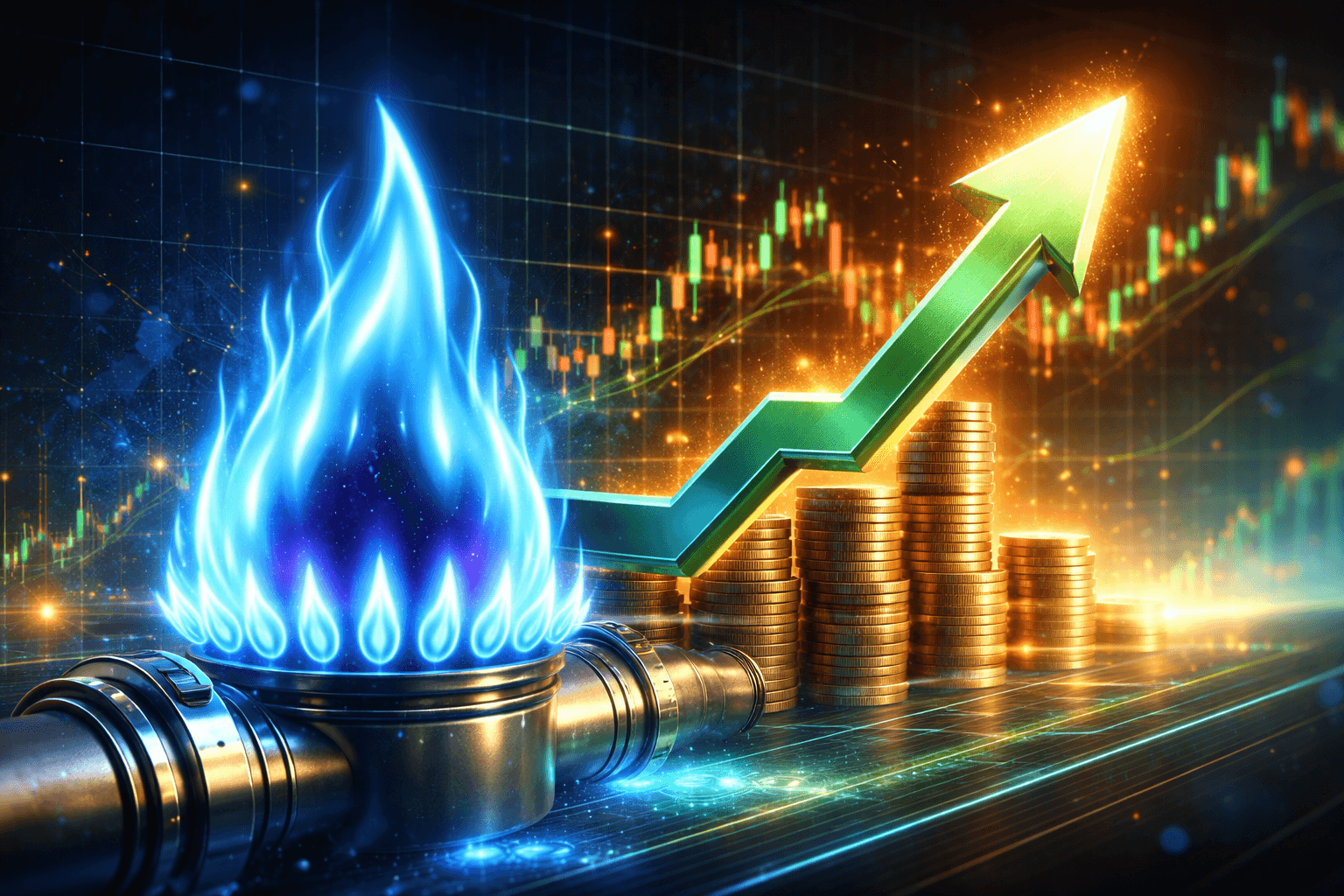 US Natural Gas Prices Surge Over 19%, Marking Biggest Daily Gain Since October 2024
