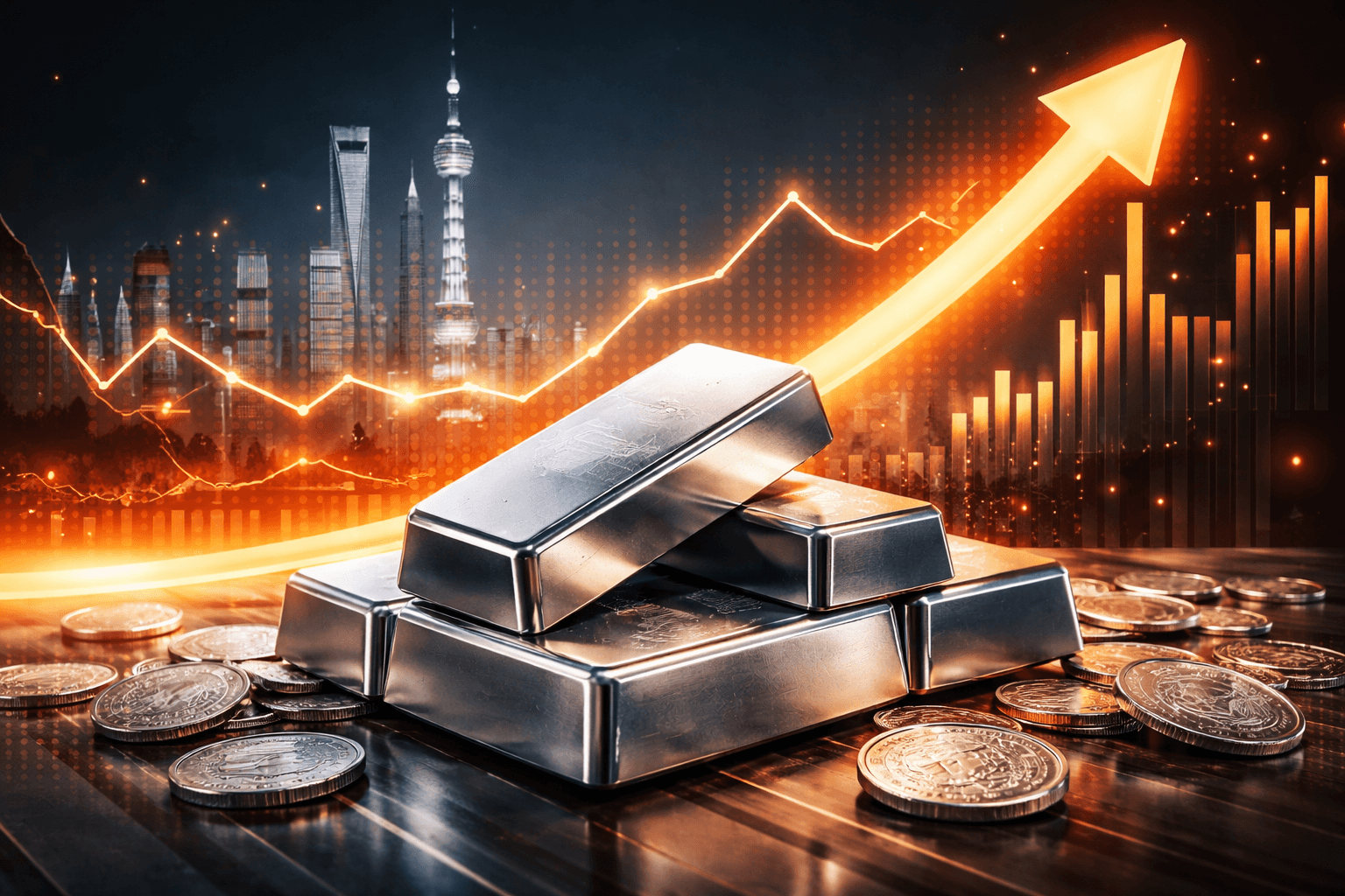 Shanghai Silver Premium Hits Record $11 Over Western Prices