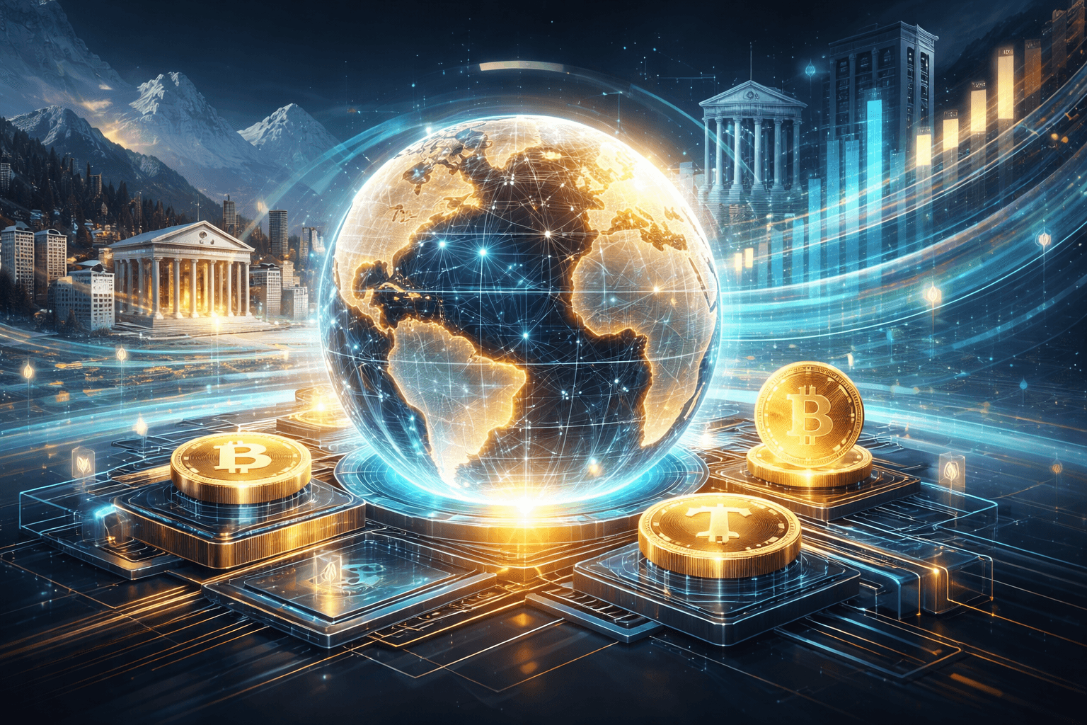 Coinbase CEO Brian Armstrong Attends Davos Forum to Promote Asset Tokenization