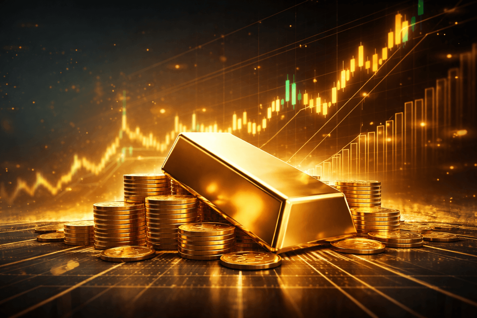 Gold Futures Hit New Record at $4,697.71 Per Ounce