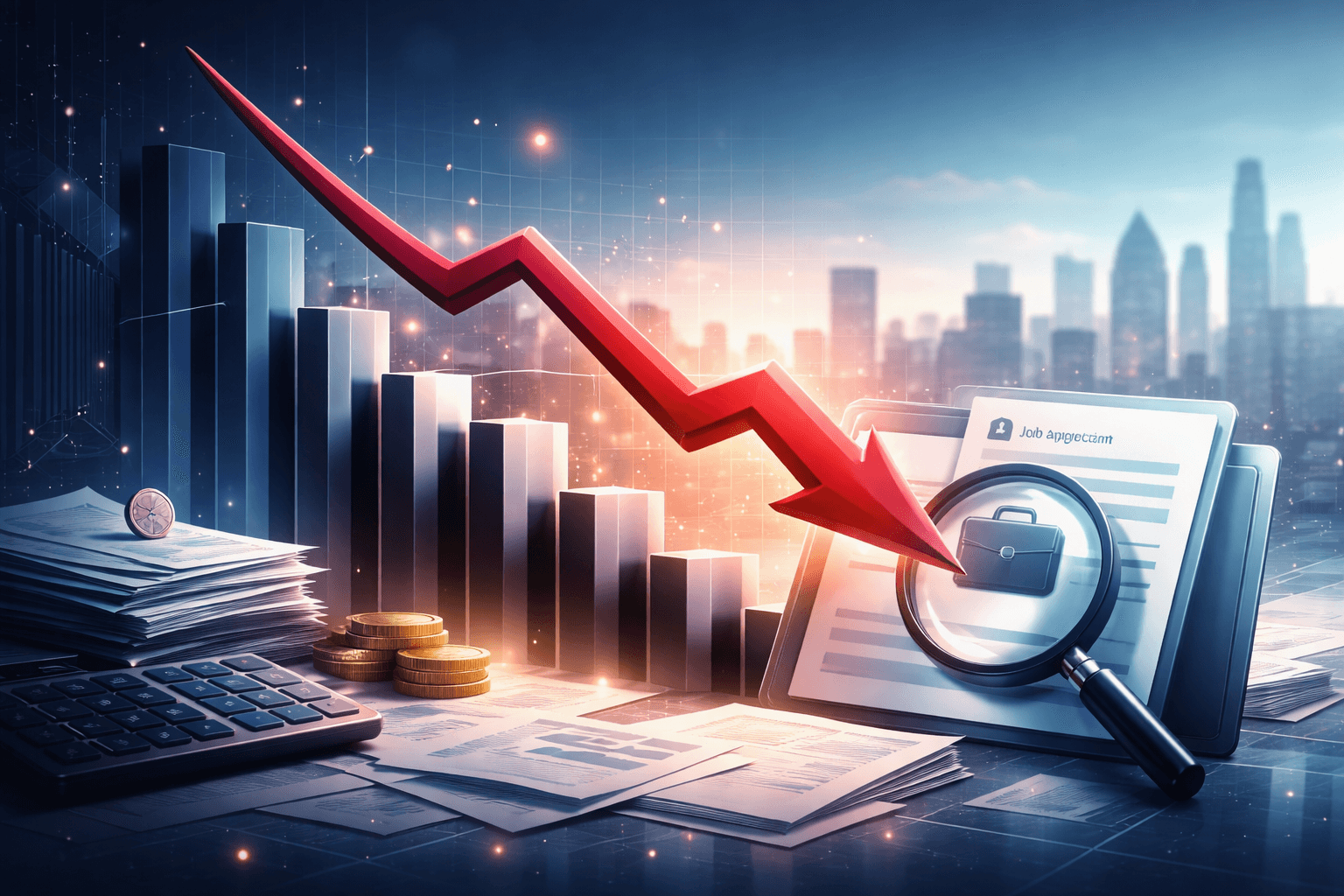 US Economist Job Openings Fall 21% Year-on-Year in December 2025