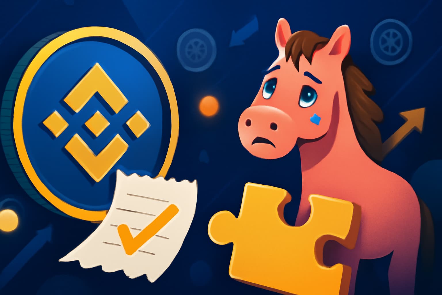 Binance Alpha Adds 'Ucan fix life in1day' and '错版马 (哭哭马)' Listings