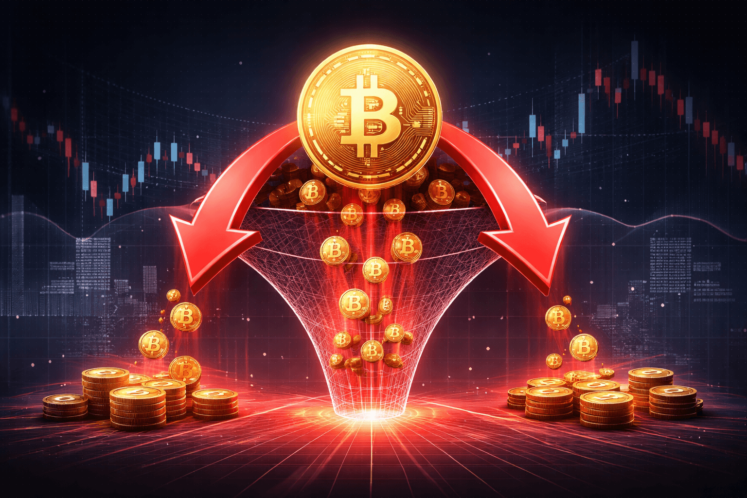 U.S. Bitcoin and Ethereum ETFs Record Nearly $1 Billion in Combined Daily Outflows