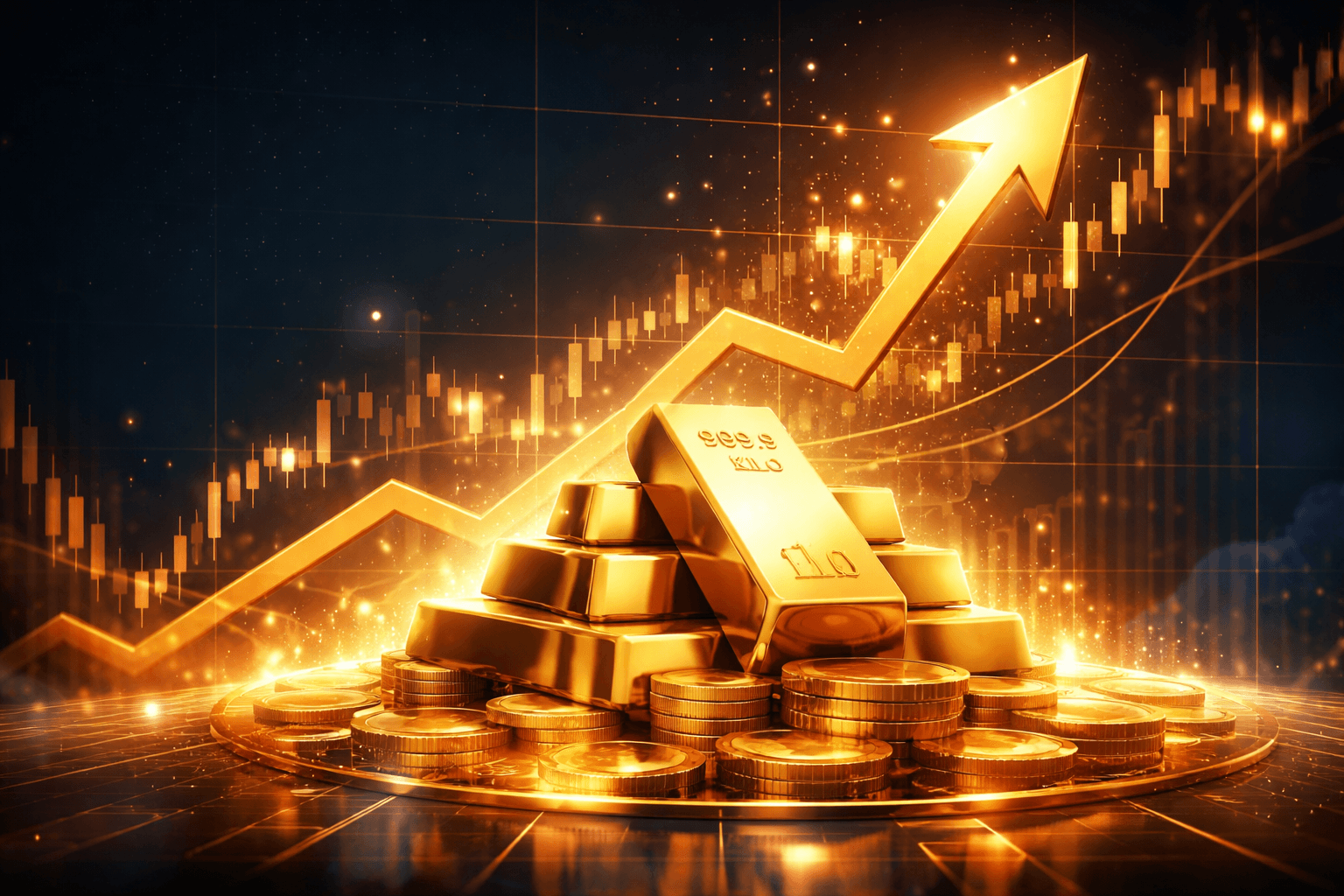 Spot Gold Hits Record $4,870 Per Ounce