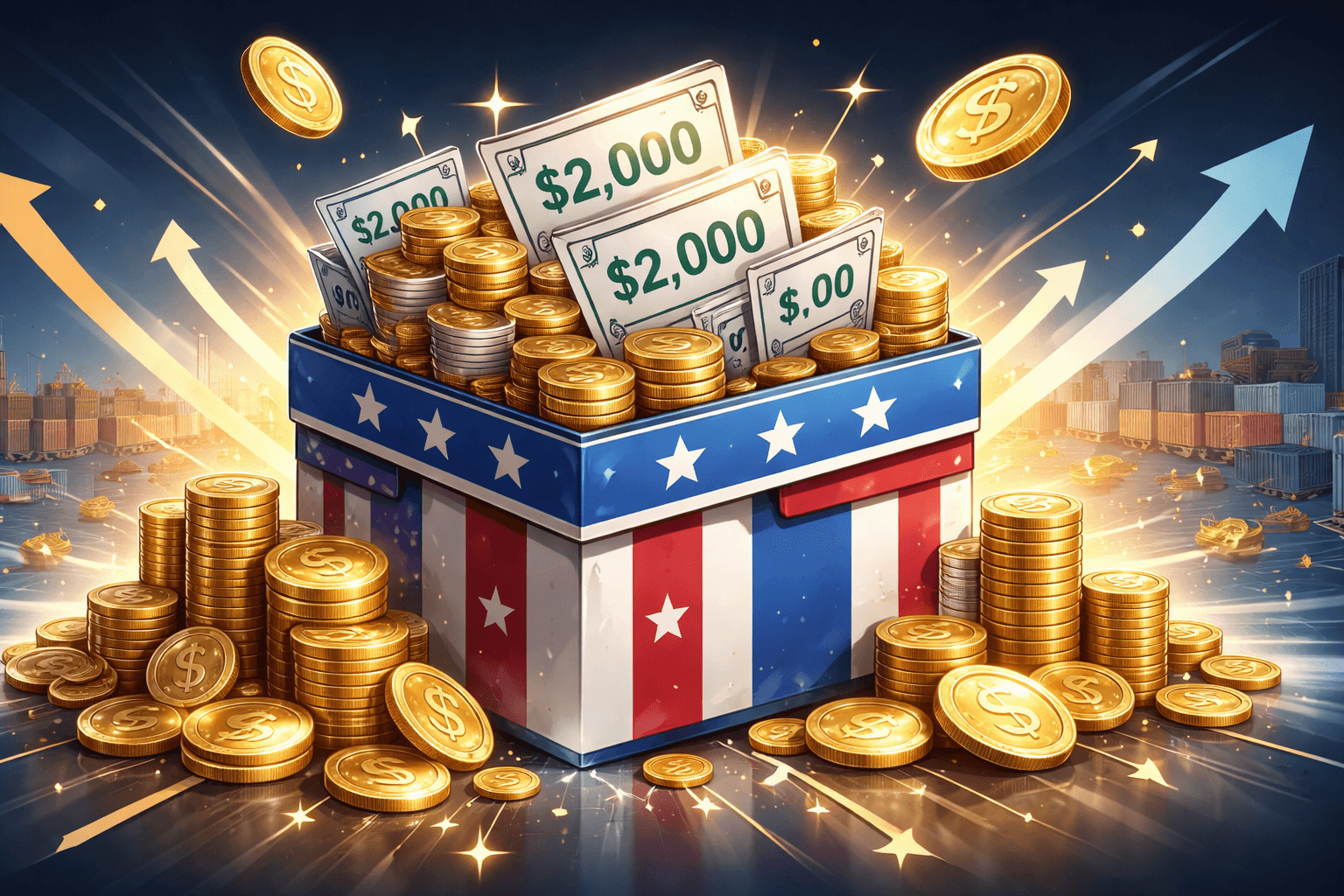 Trump Vows $2,000 Tariff Dividend Checks Without Congressional Approval