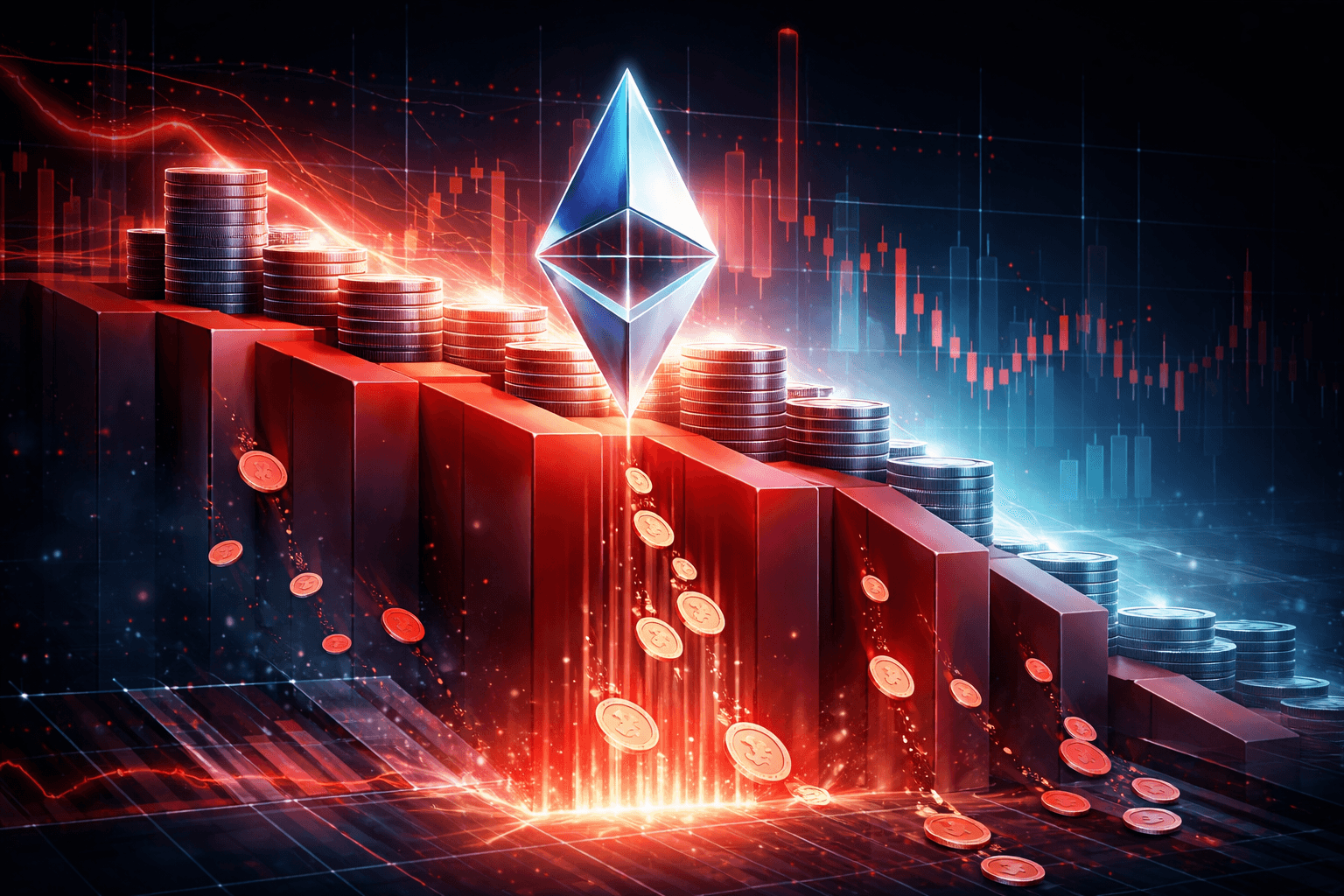 US Bitcoin and Ethereum Spot ETFs Face Largest Outflows in Two Months