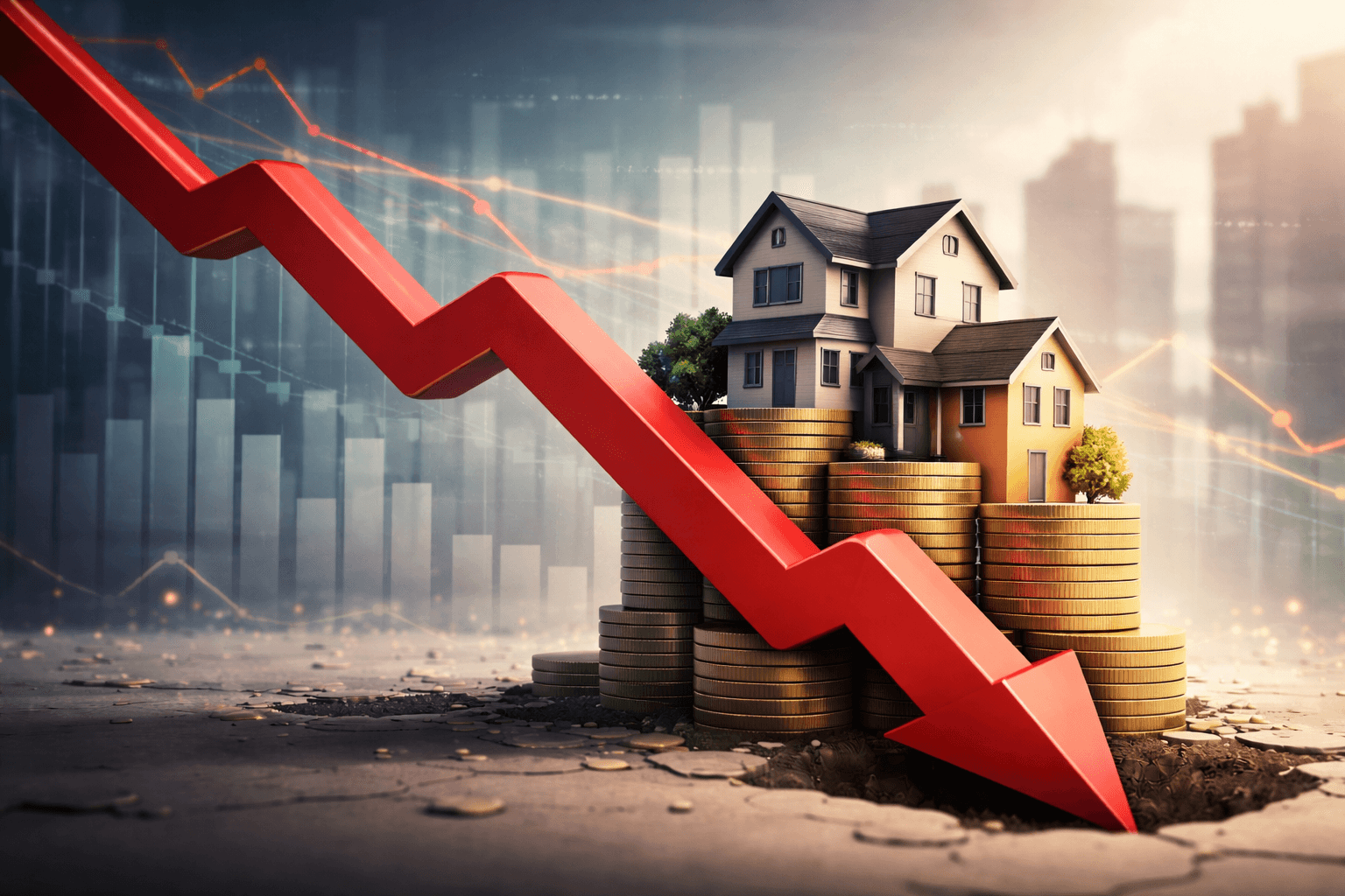 U.S. December Pending Home Sales Drop 9.3% Month-on-Month