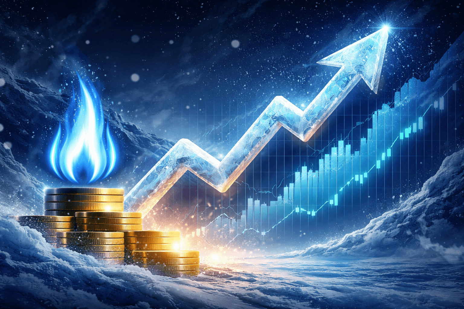 U.S. Natural Gas Prices Surge 75% in Three Days Amid Arctic Blast