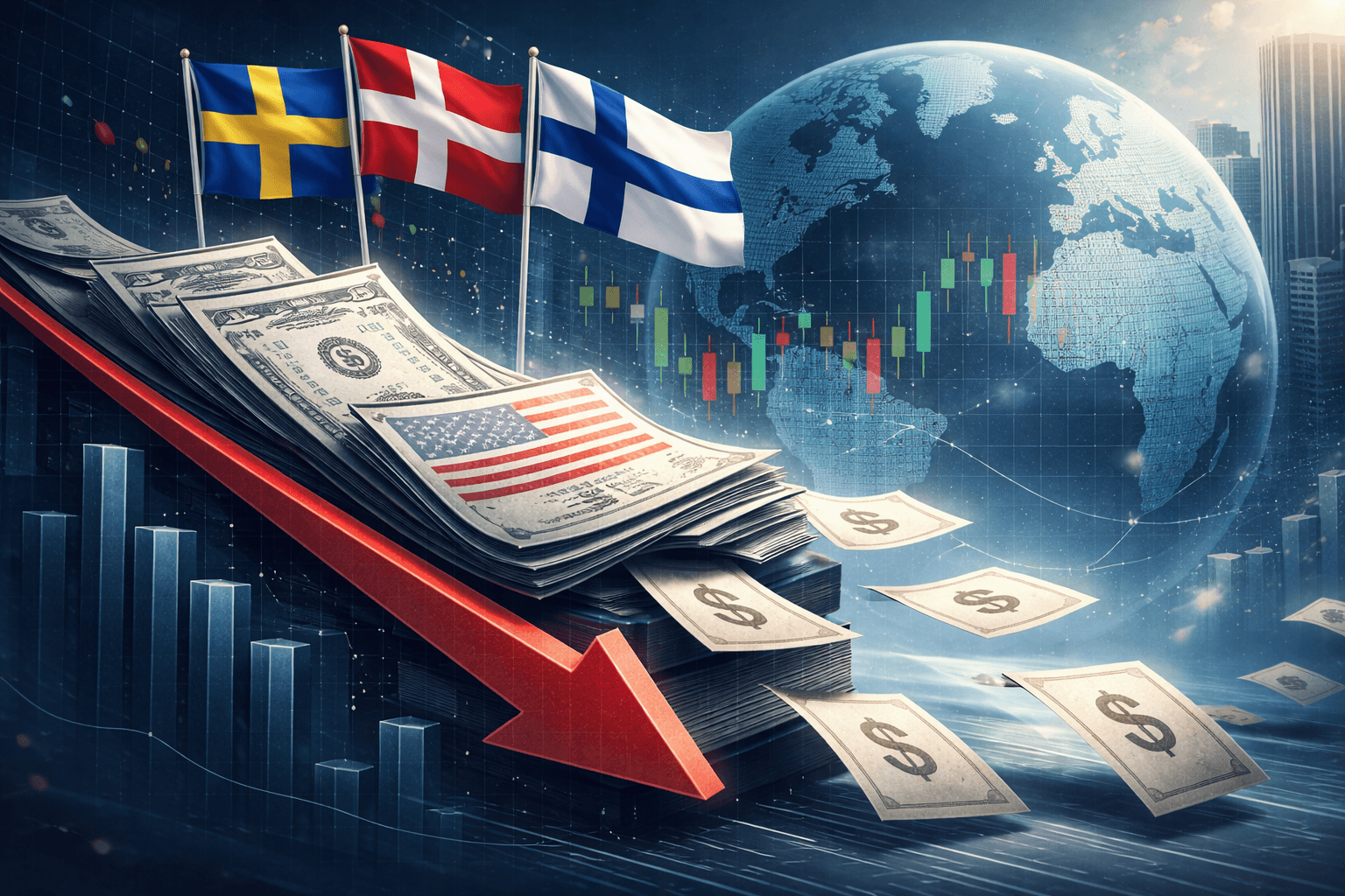 Nordic Pension Funds Reduce U.S. Treasury Holdings as Risk Premiums Rise