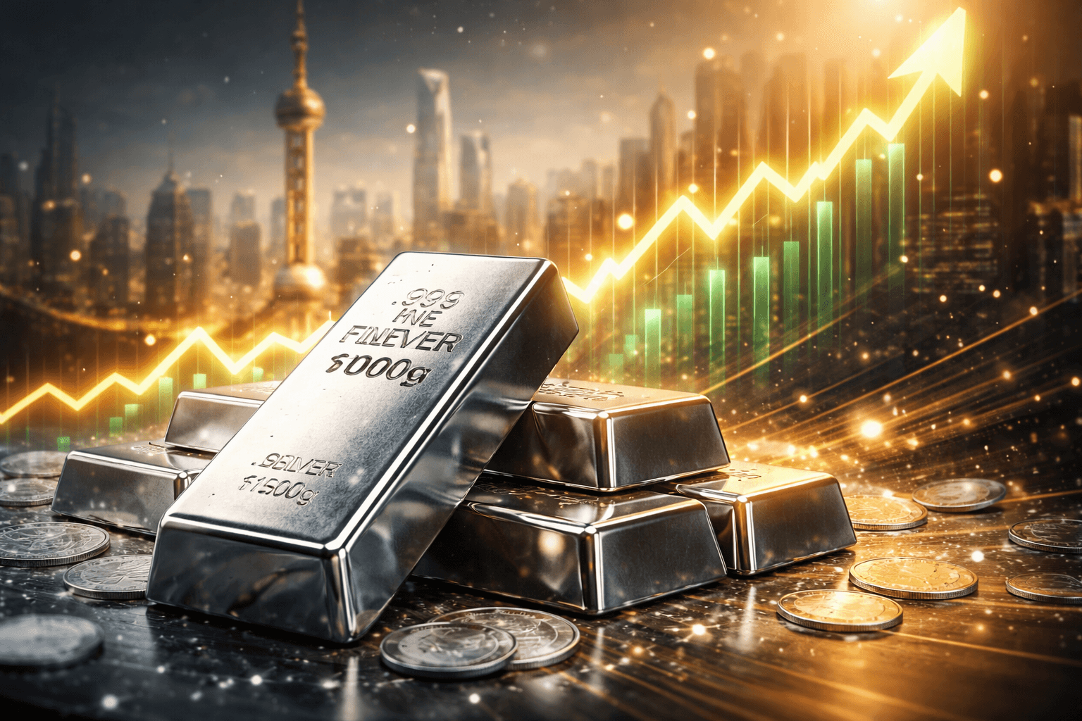 Shanghai Silver Prices Surge to $112 Per Ounce Amid Historic Shortage