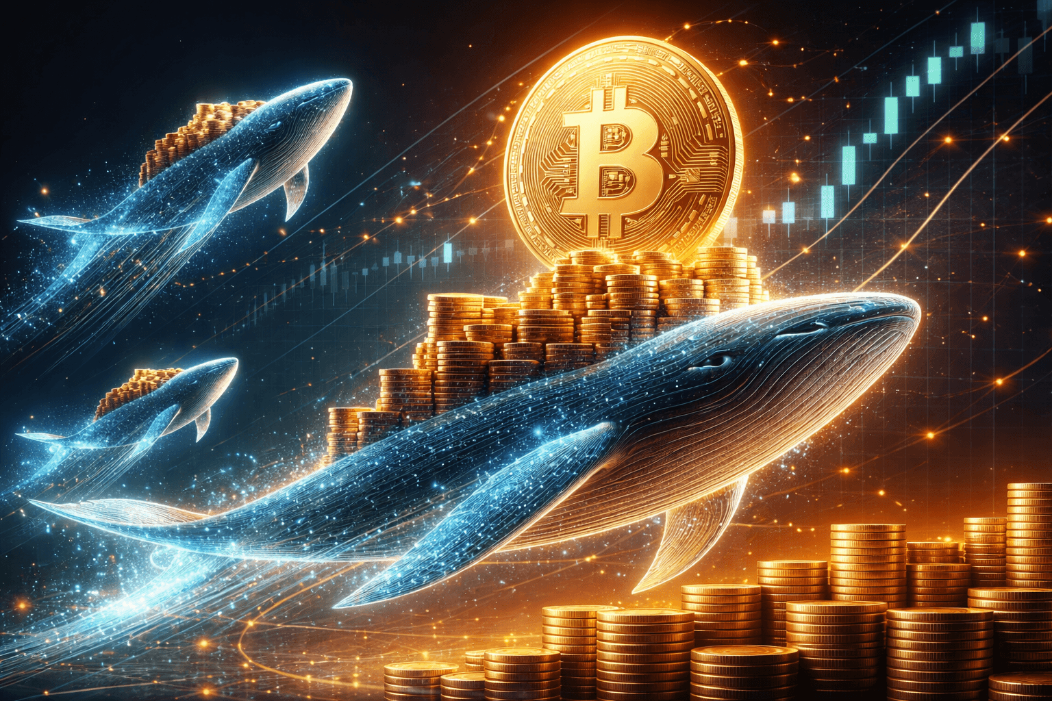 Bitcoin Whales Accumulate 104,340 BTC, Reaching Four-Month High