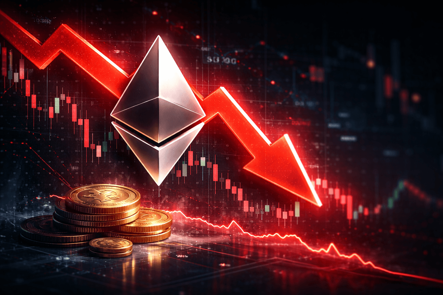 Ethereum Price Falls Below 2,900 USDT Amid Marginal Daily Decline