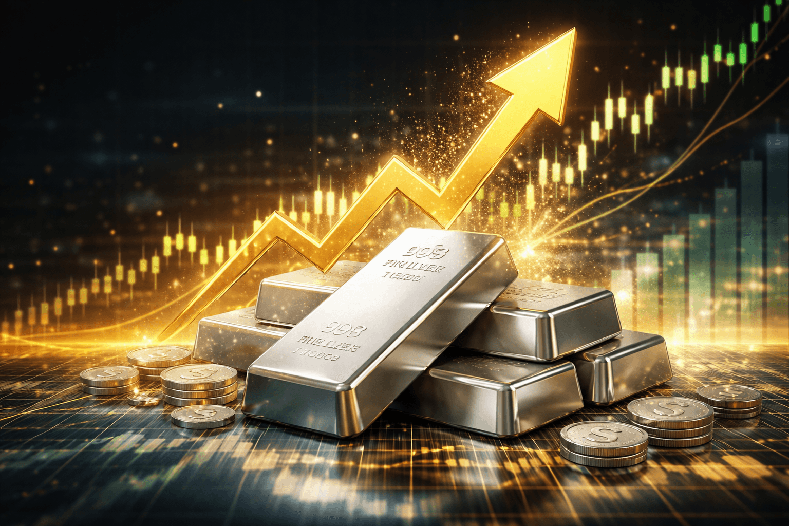 Silver Hits Record High at $105