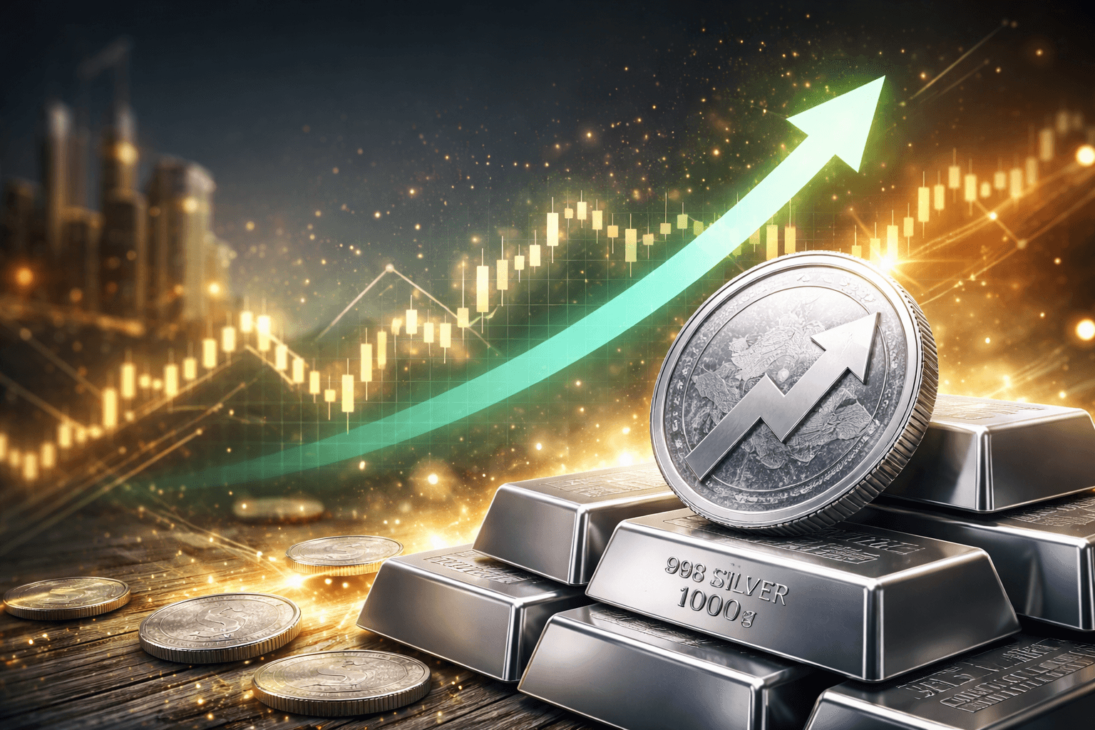 Silver Price Hits Record $112 Per Ounce Amid Historic Rally