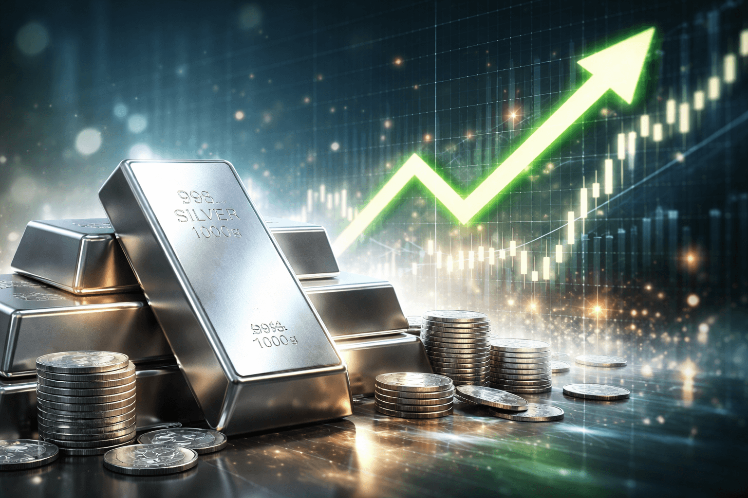 Spot Silver Surges Past $110 Per Ounce in Sharp Rally