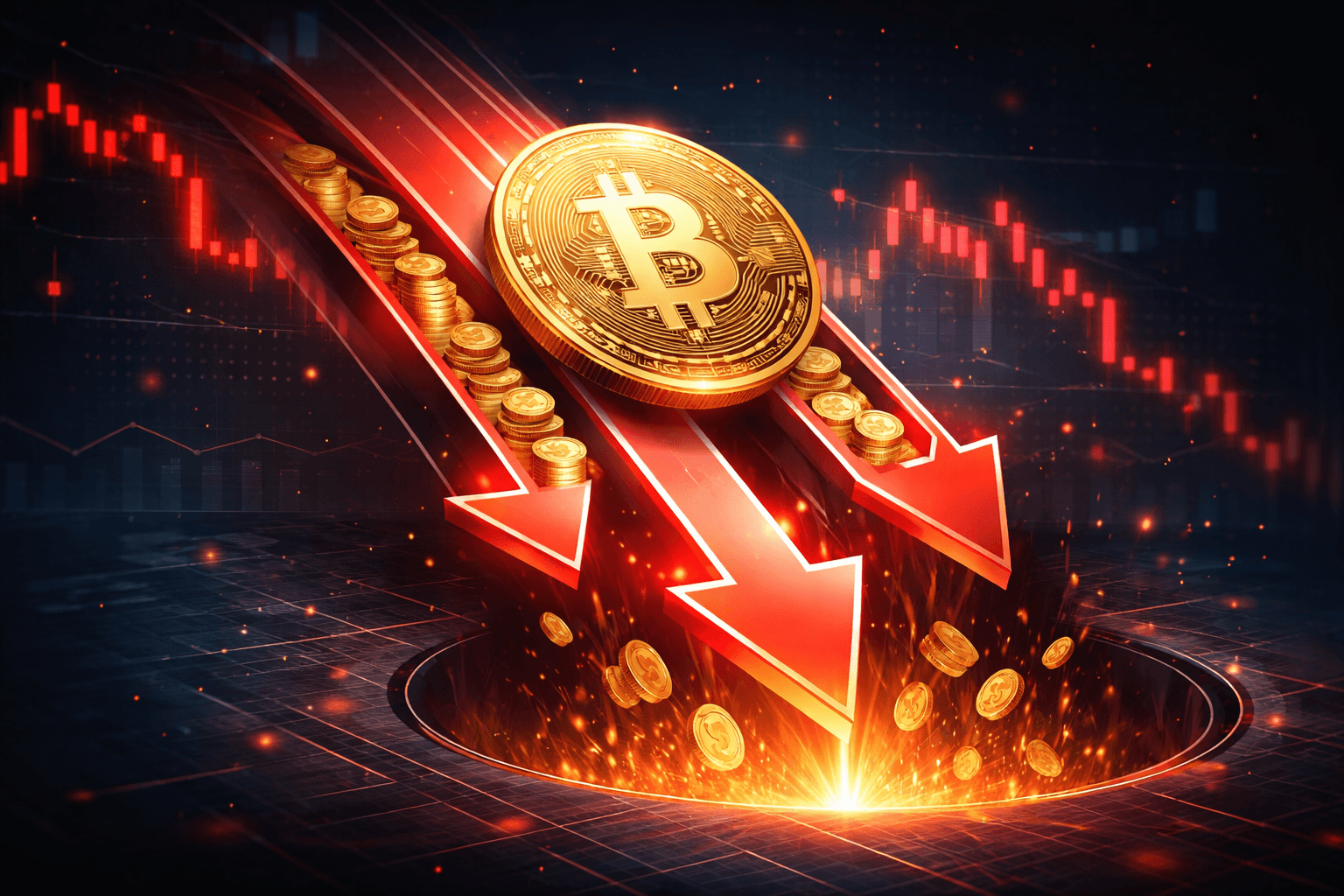 US Spot Crypto ETFs See $1.33B Bitcoin Outflow Over Four Days