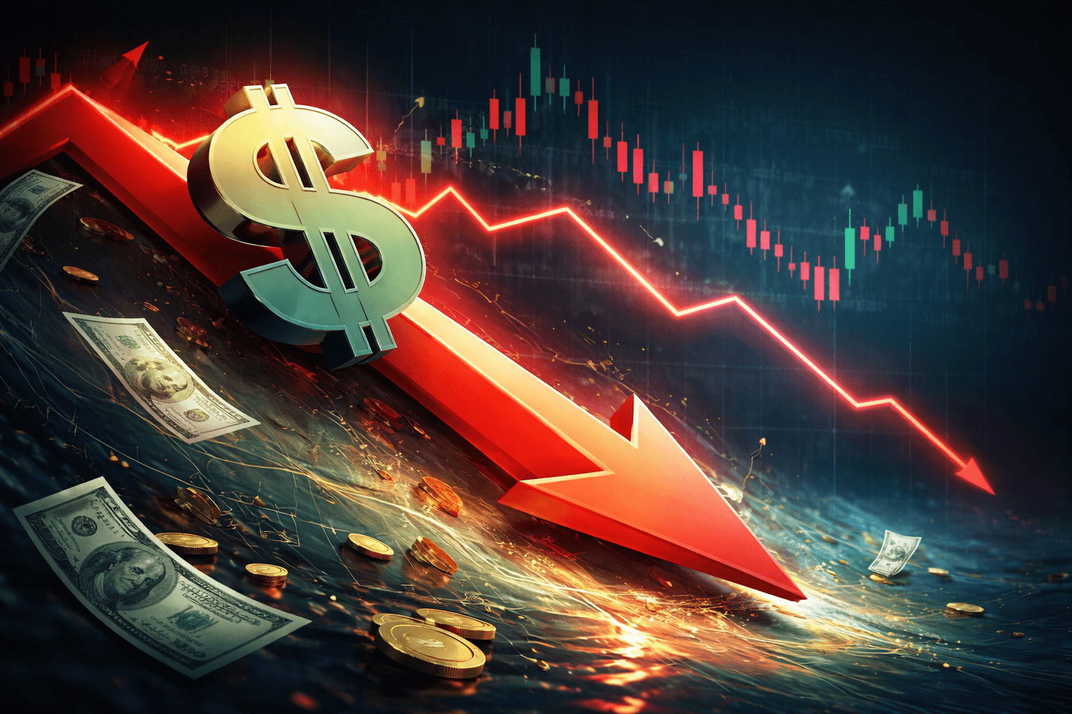 US Dollar Index Falls to Lowest Level Since March 2022