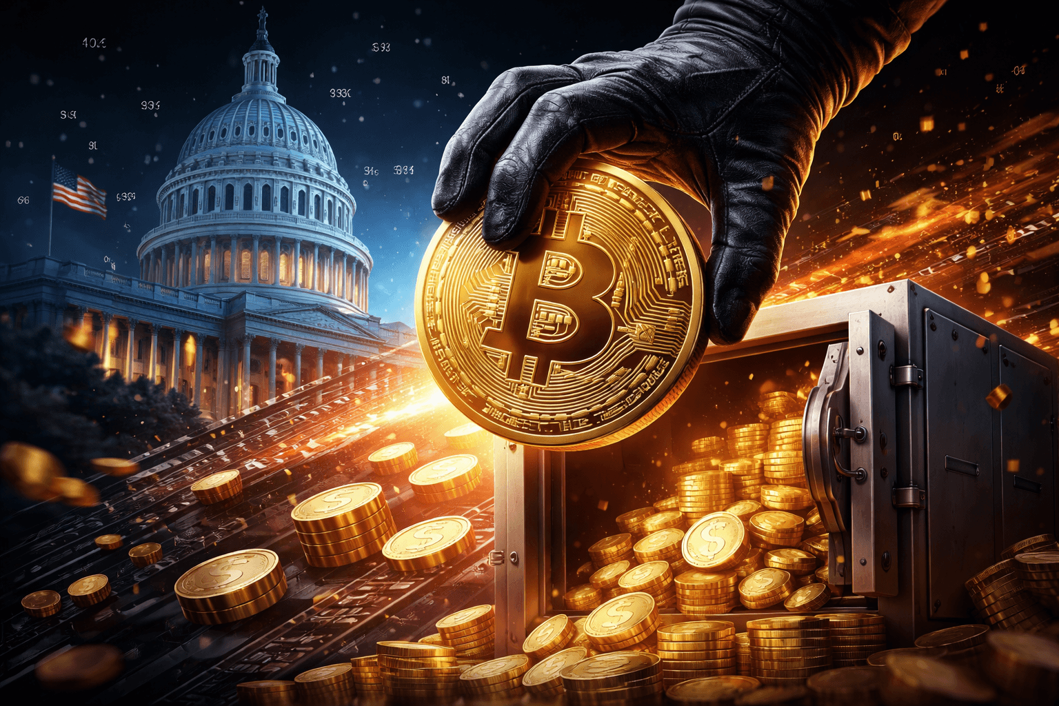 David Bailey Alleges $40 Million Theft of U.S. Government Bitcoin Holdings