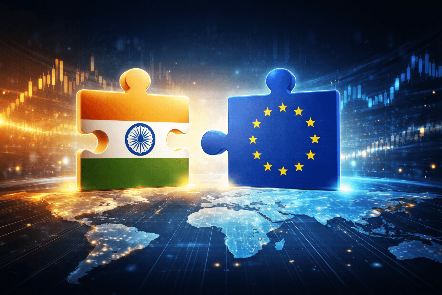 India Says Trade Deal with the European Union (political and economic bloc) to Be Announced Tomorrow