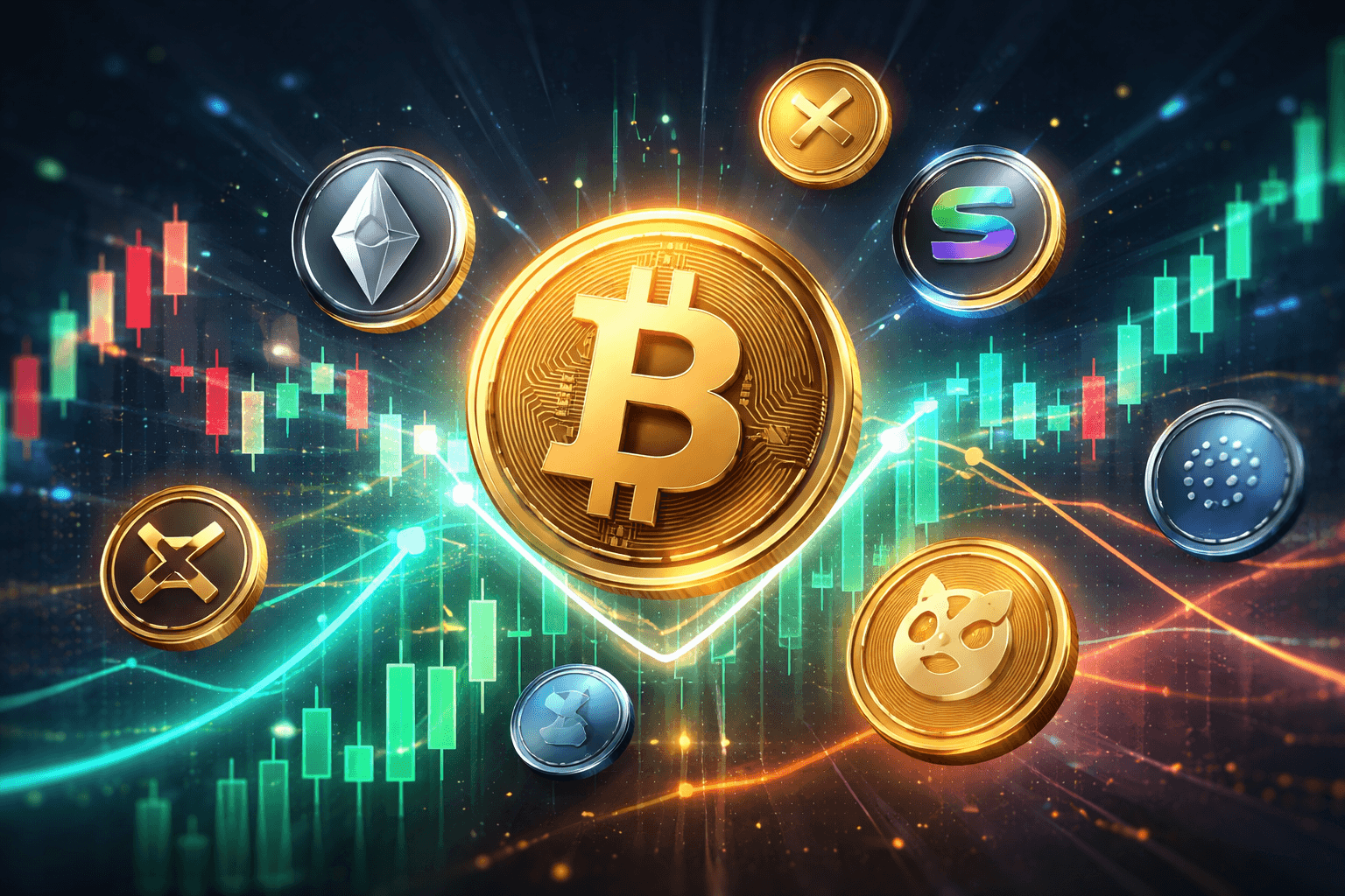 Major Cryptocurrencies Show Mixed Performance in Latest Price Update