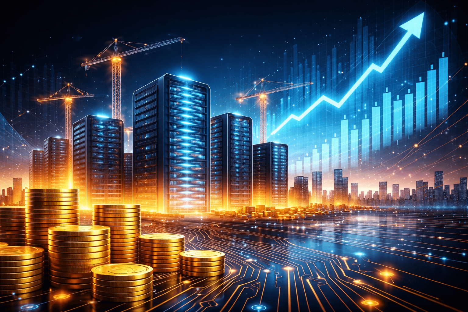 US Data Center Construction Surges 18.5% Year-on-Year to Record $42B