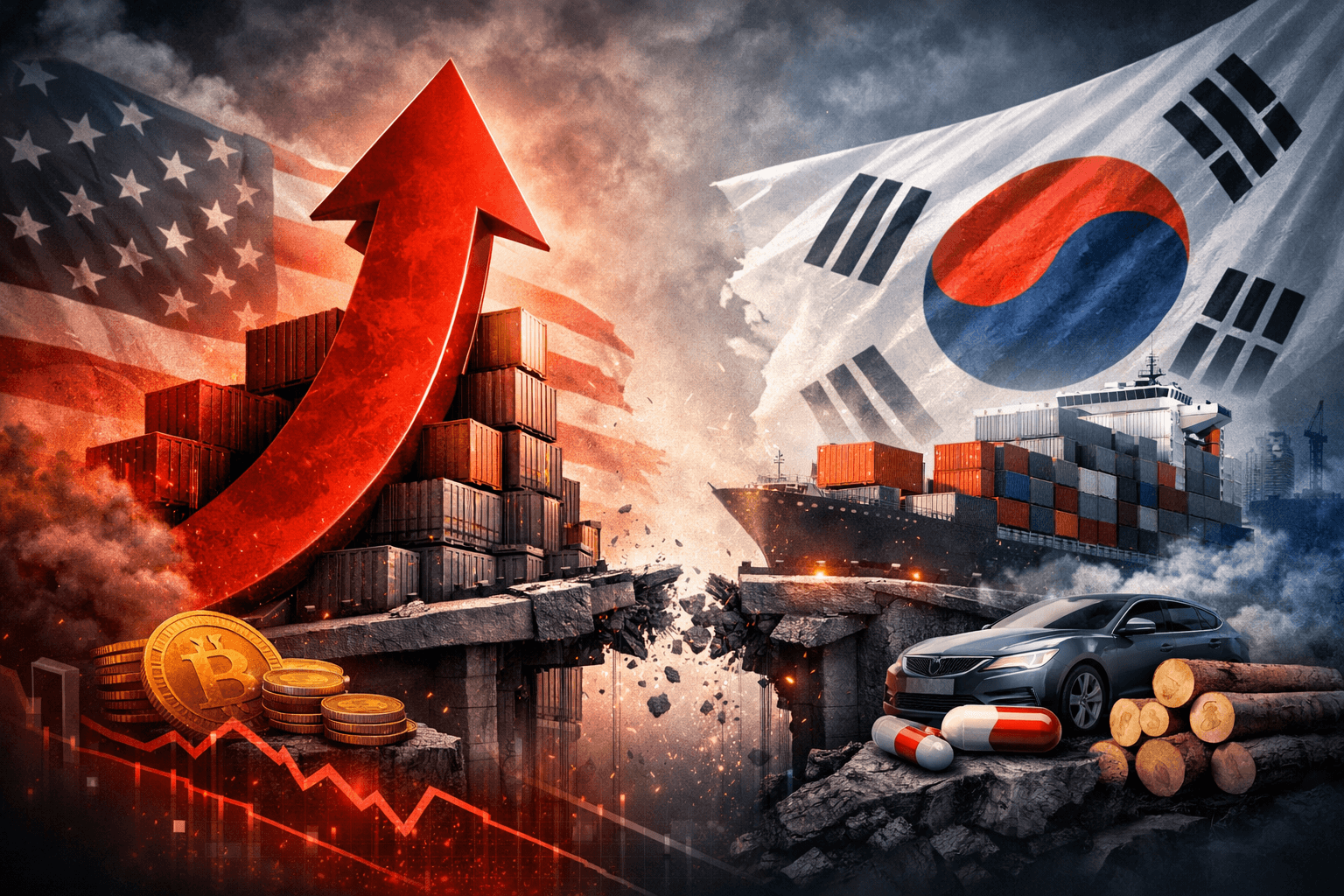 President Trump to Raise Tariffs on South Korean Goods After Trade Deal Stalls