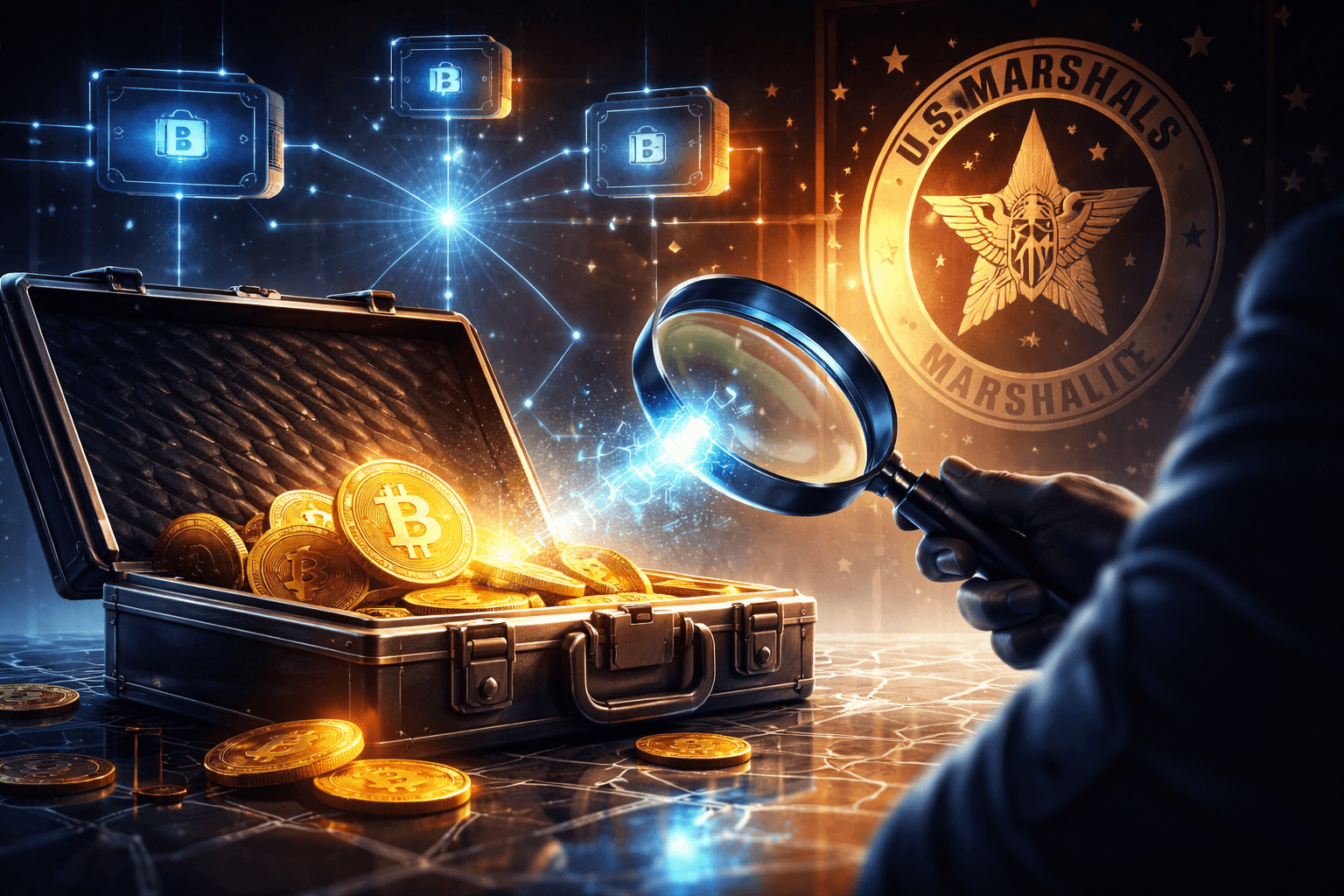 US Marshals Investigate $40 Million Theft of Seized Cryptocurrency