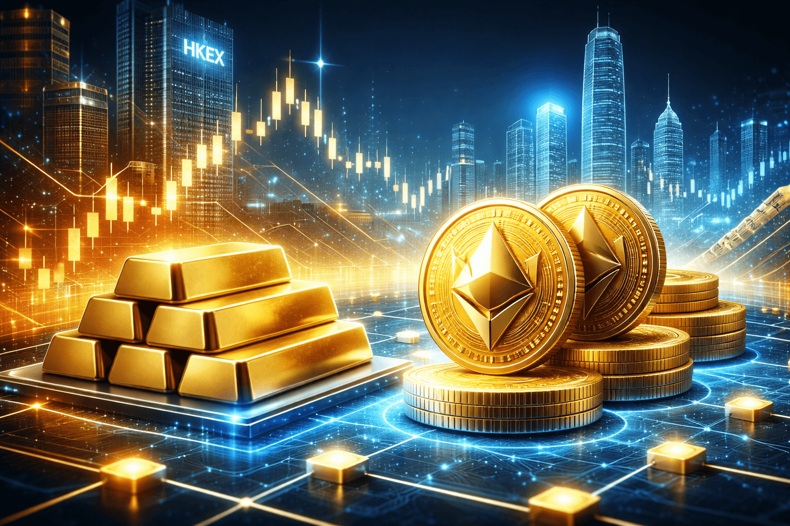 Hang Seng Investment to List Gold ETF on HKEX (Hong Kong stock exchange) with Tokenized Units (converted to blockchain tokens)