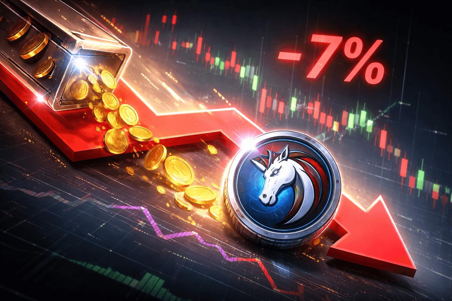 1inch Investors Offload $5.04M in Tokens, Price Falls 16.7%