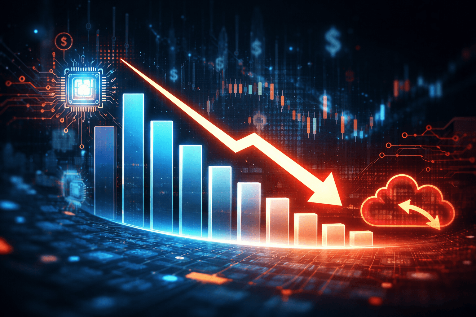 US Hedge Funds Cut Software Stock Exposure to Record Low 4.5%