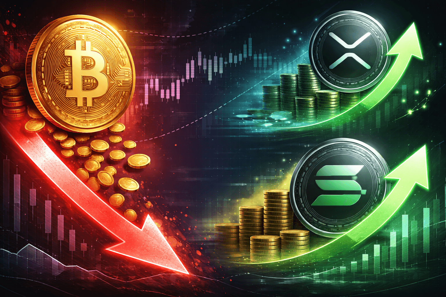 US Spot Crypto ETFs See $147M Bitcoin Outflow, Gains in XRP and Solana