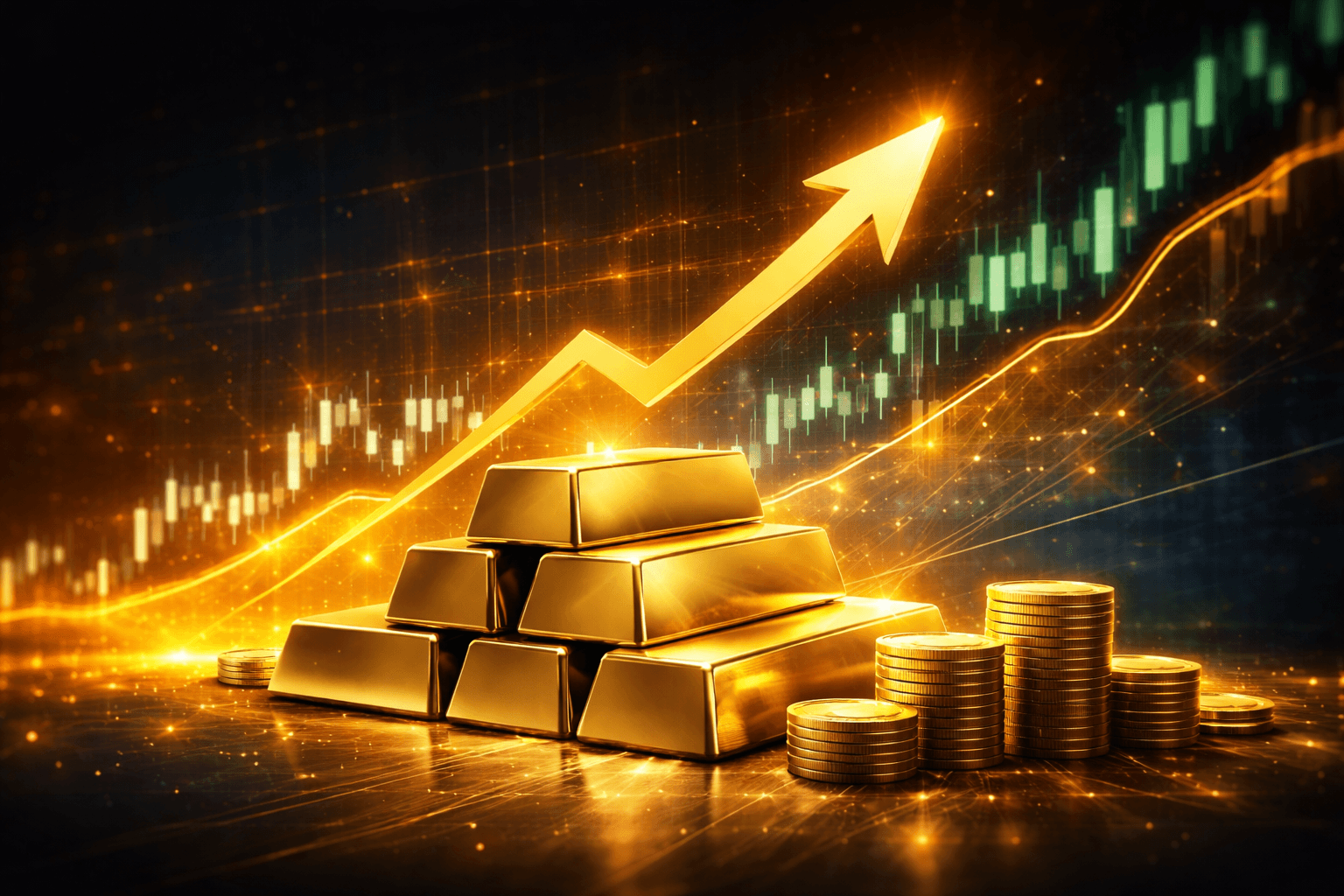 Gold Futures Surpass $5,300 Per Ounce for First Time