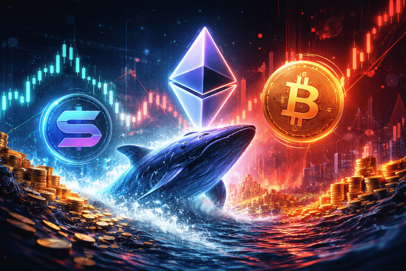 Whales Continue High-Stakes Crypto Trading Amid January Volatility
