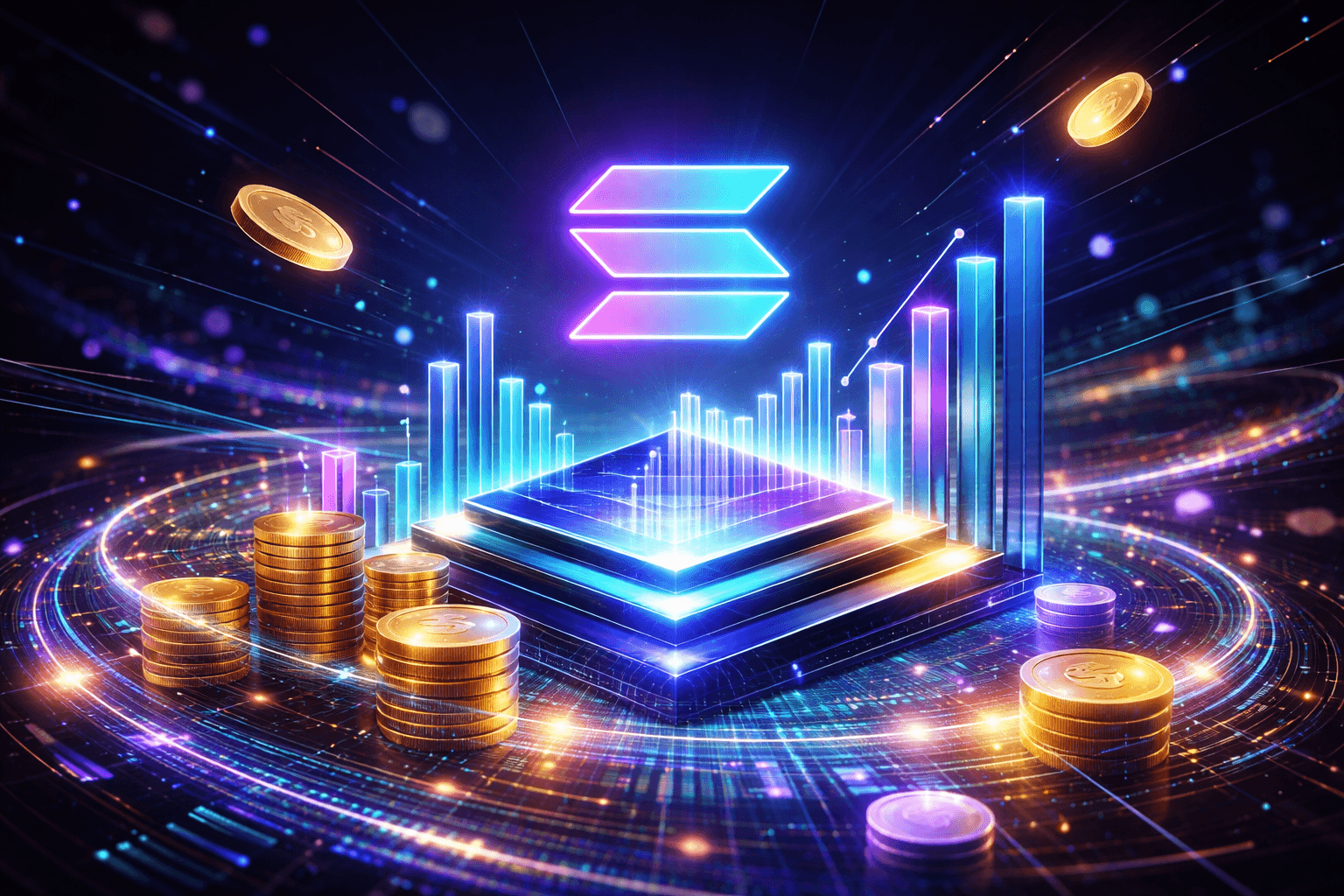 Solana Leads Layer-1 and Layer-2 Networks in Daily DApp Revenue and DEX Volume