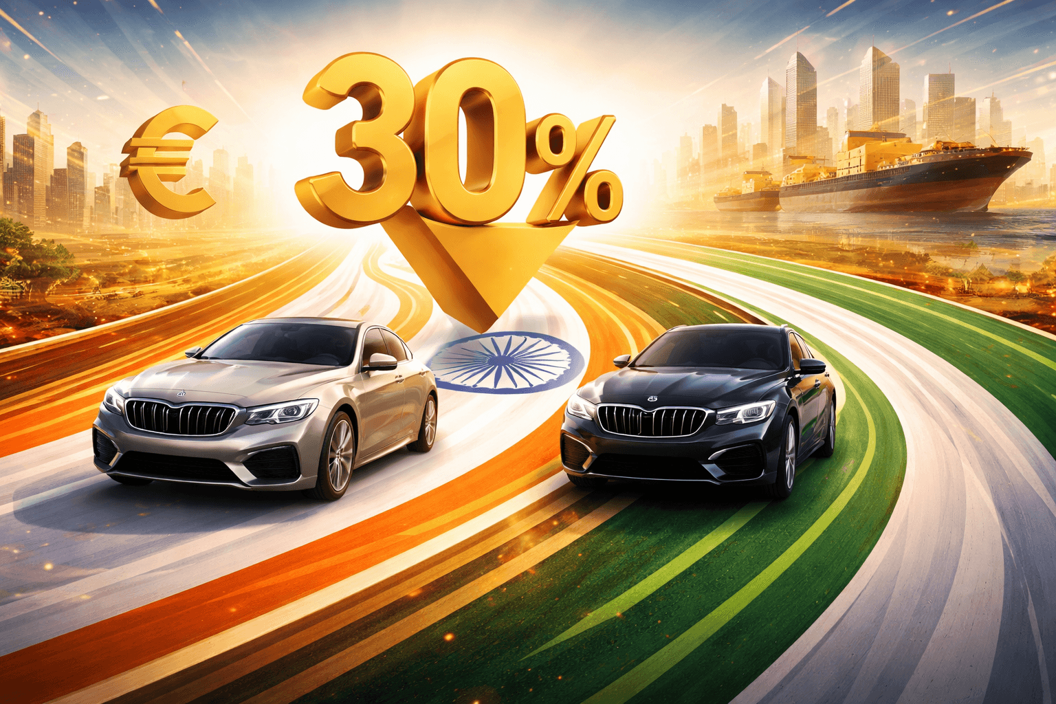 India to Slash Import Duties on High-End European Cars to 30%
