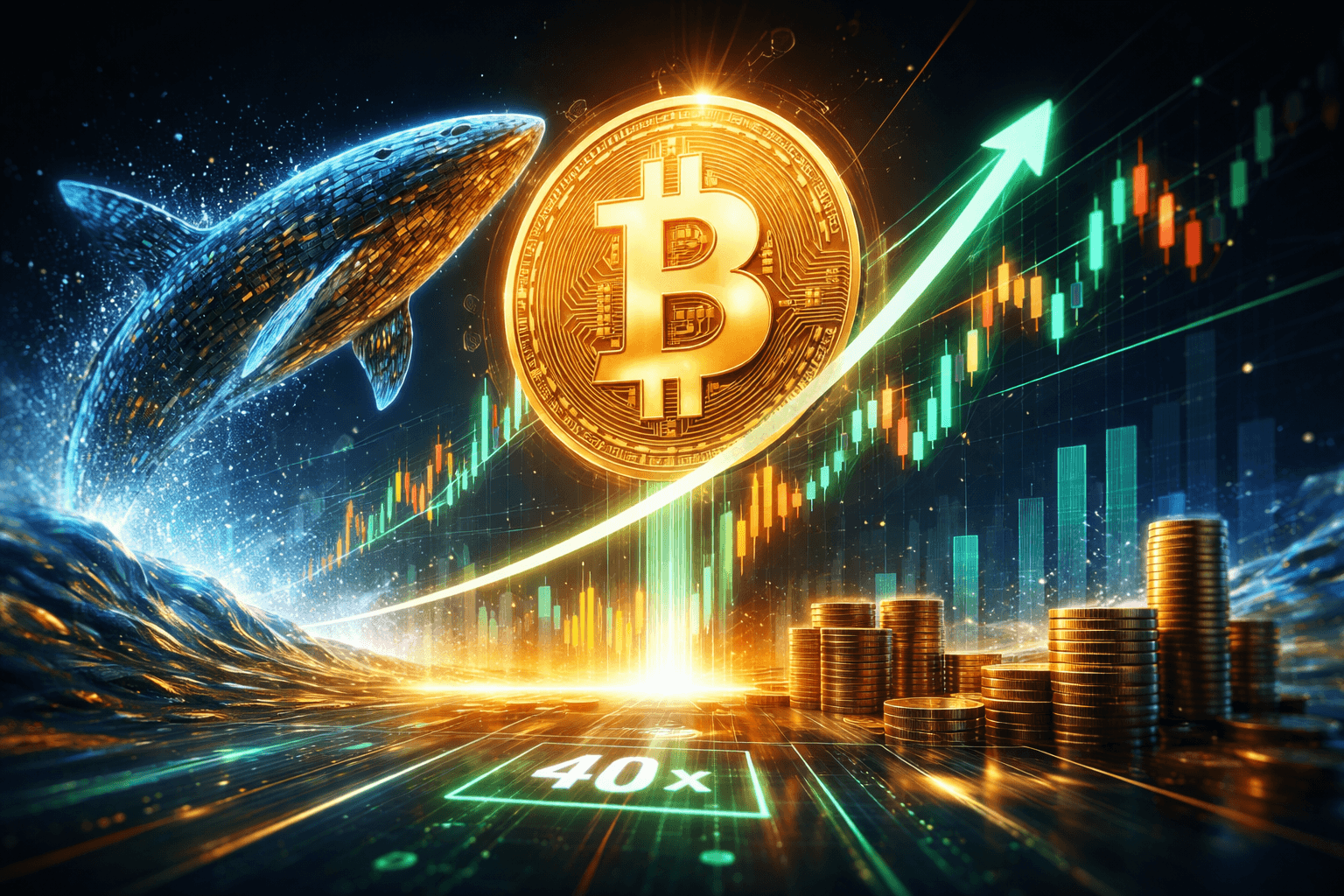 Crypto Whale Opens High-Leverage 200 BTC Long Position Amid Volatility