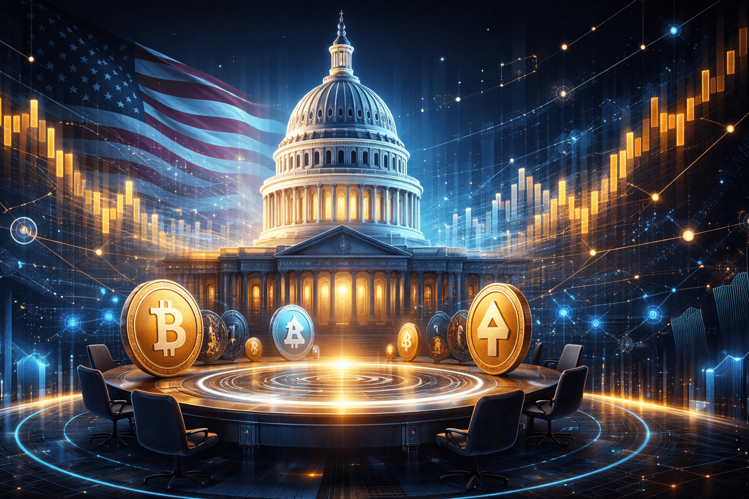 Robinhood CEO Meets U.S. Officials on Crypto Market Structure Legislation