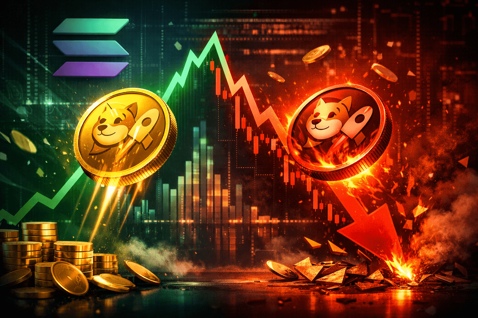 Solana meme token ELON briefly hits $17.4M market cap before retreating