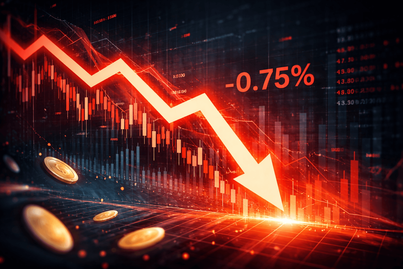 US Stock Futures Fall as Nasdaq 100 Drops 0.75%