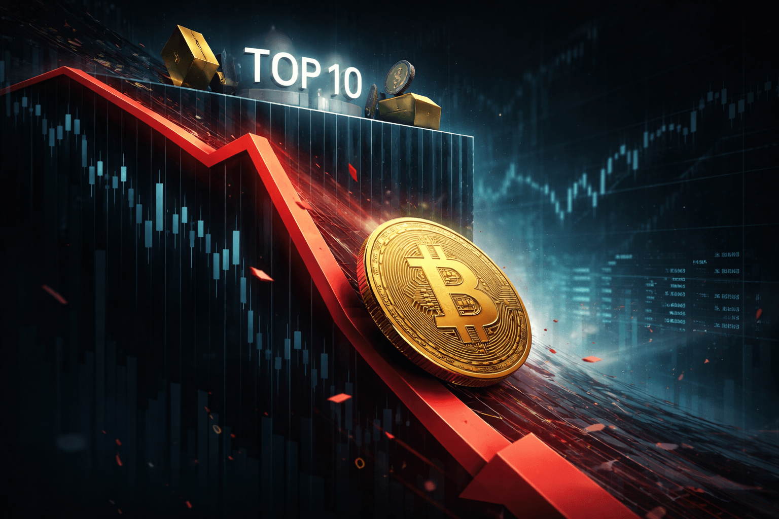 Bitcoin Drops Out of Global Top 10 Assets by Market Cap