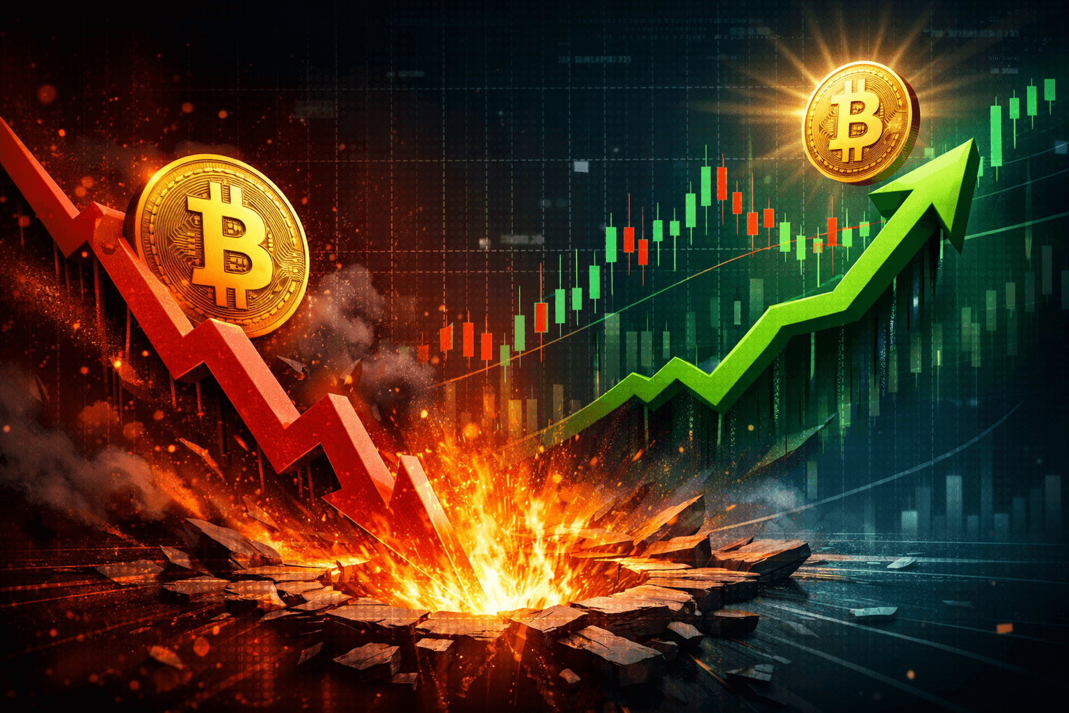 Bitcoin Falls Below $77,000 as Ethereum Drops Under $2,300 in Sharp Daily Declines