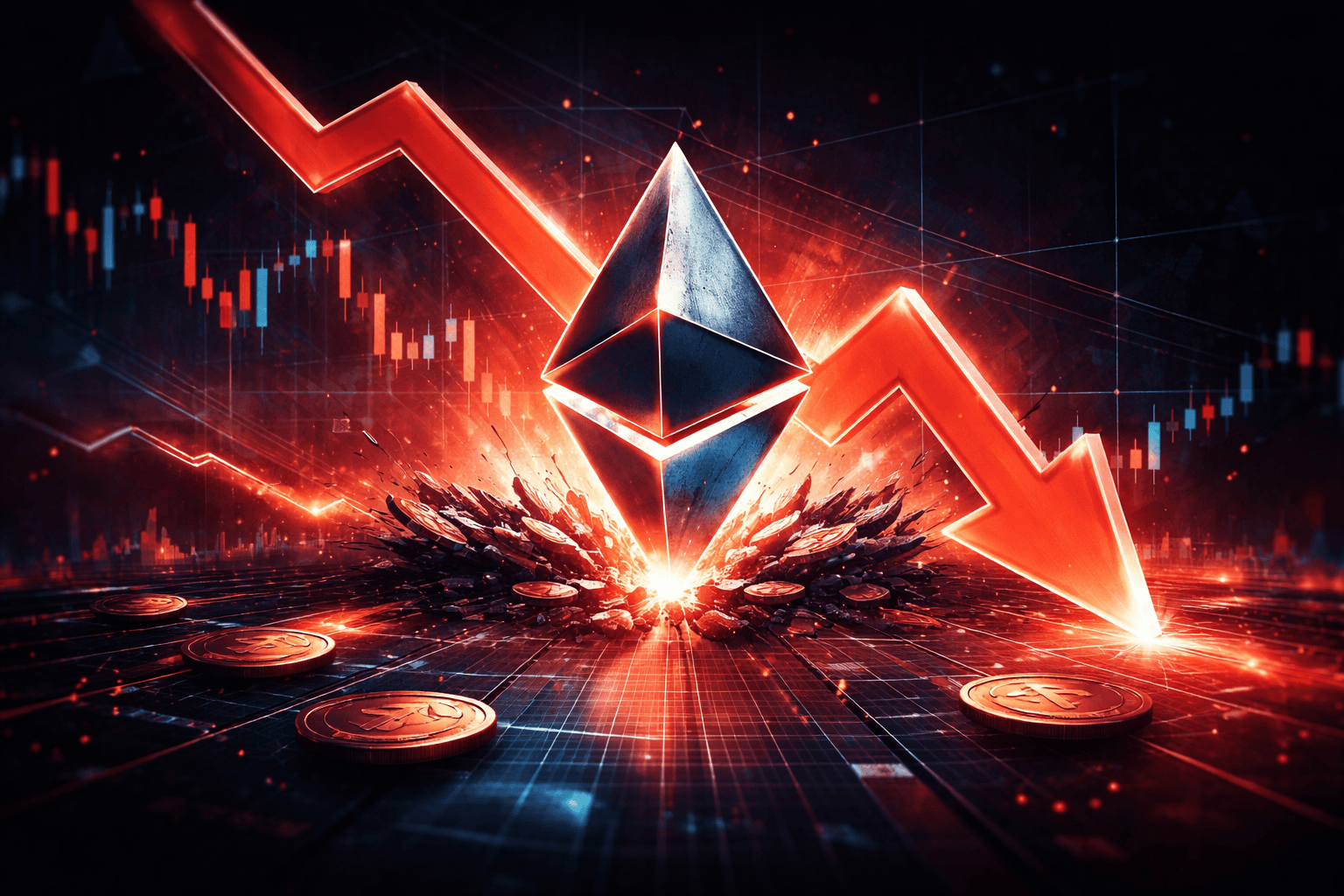 Ethereum Price Drops Below $2,500 Threshold