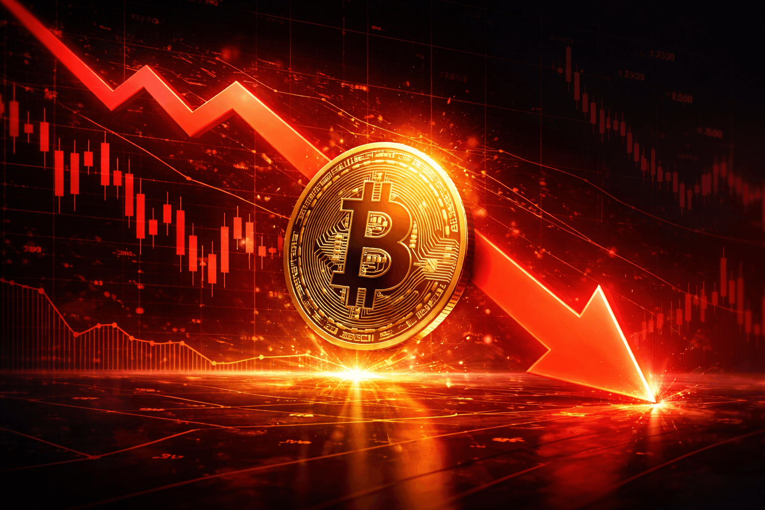 Bitcoin Price Drops to $77,939 After 4.14% Daily Decline