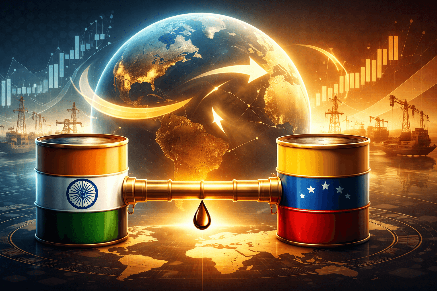 Trump Claims India Plans to Purchase Venezuelan Oil