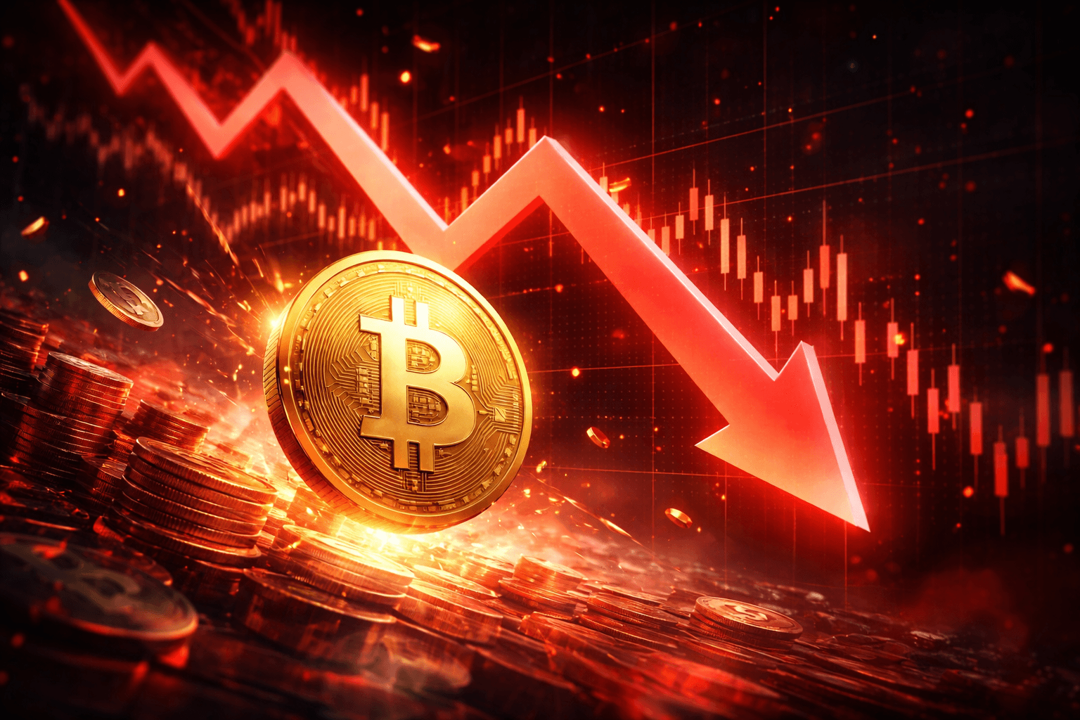 Bitcoin Falls to $75,600 as Crypto Market Loses $2.6 Billion