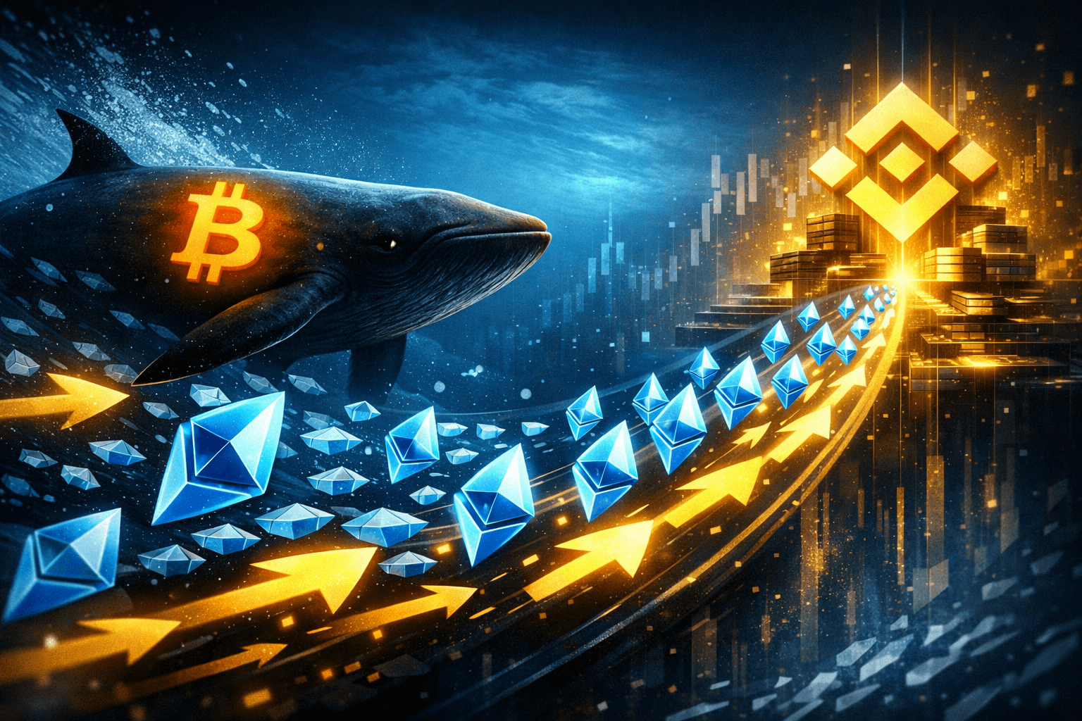 BTC Whale Receives $63M in Bitcoin from B2C2 and Coinbase, Total Assets Near $5B