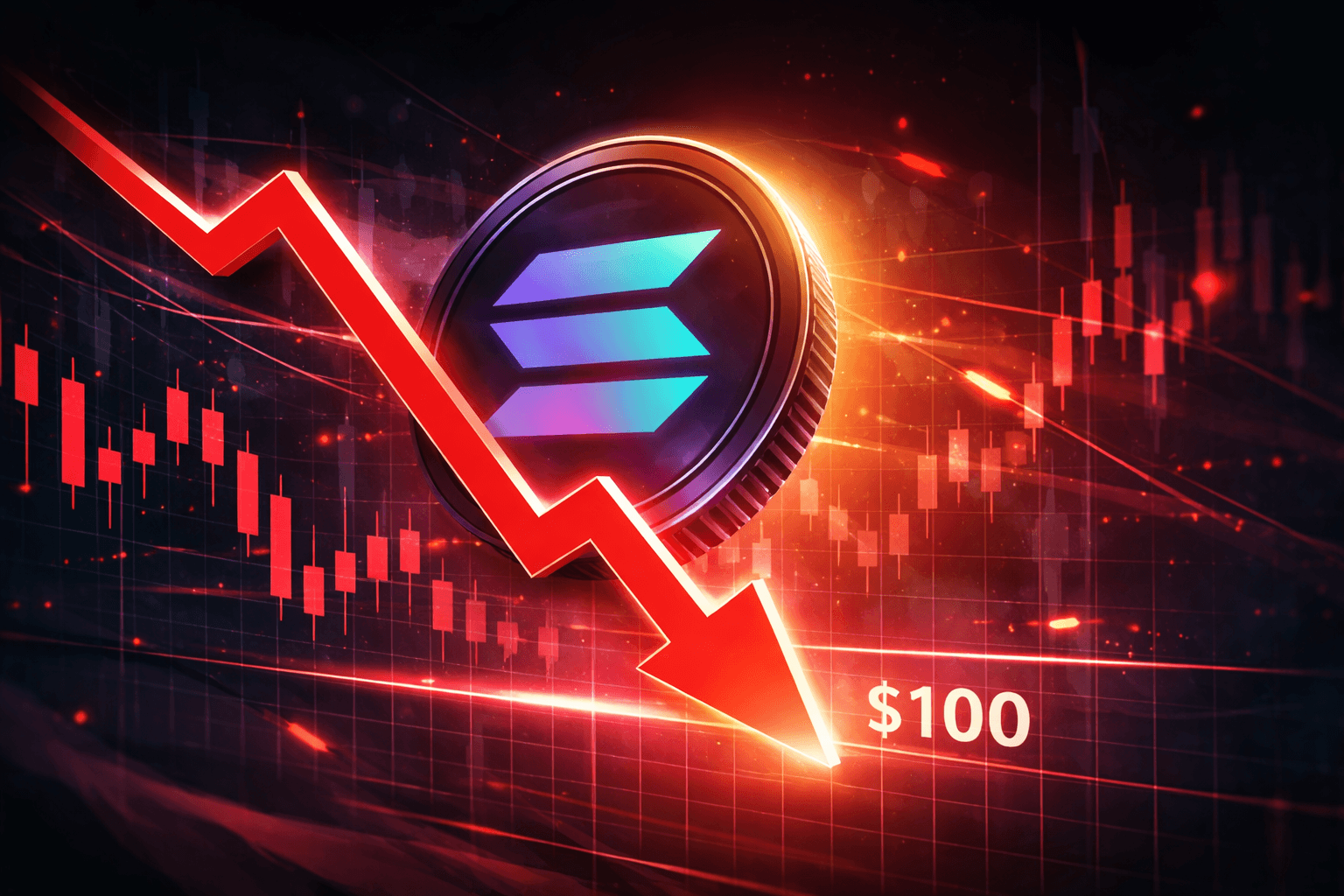 Solana Price Falls Below $100 Amid Market Volatility
