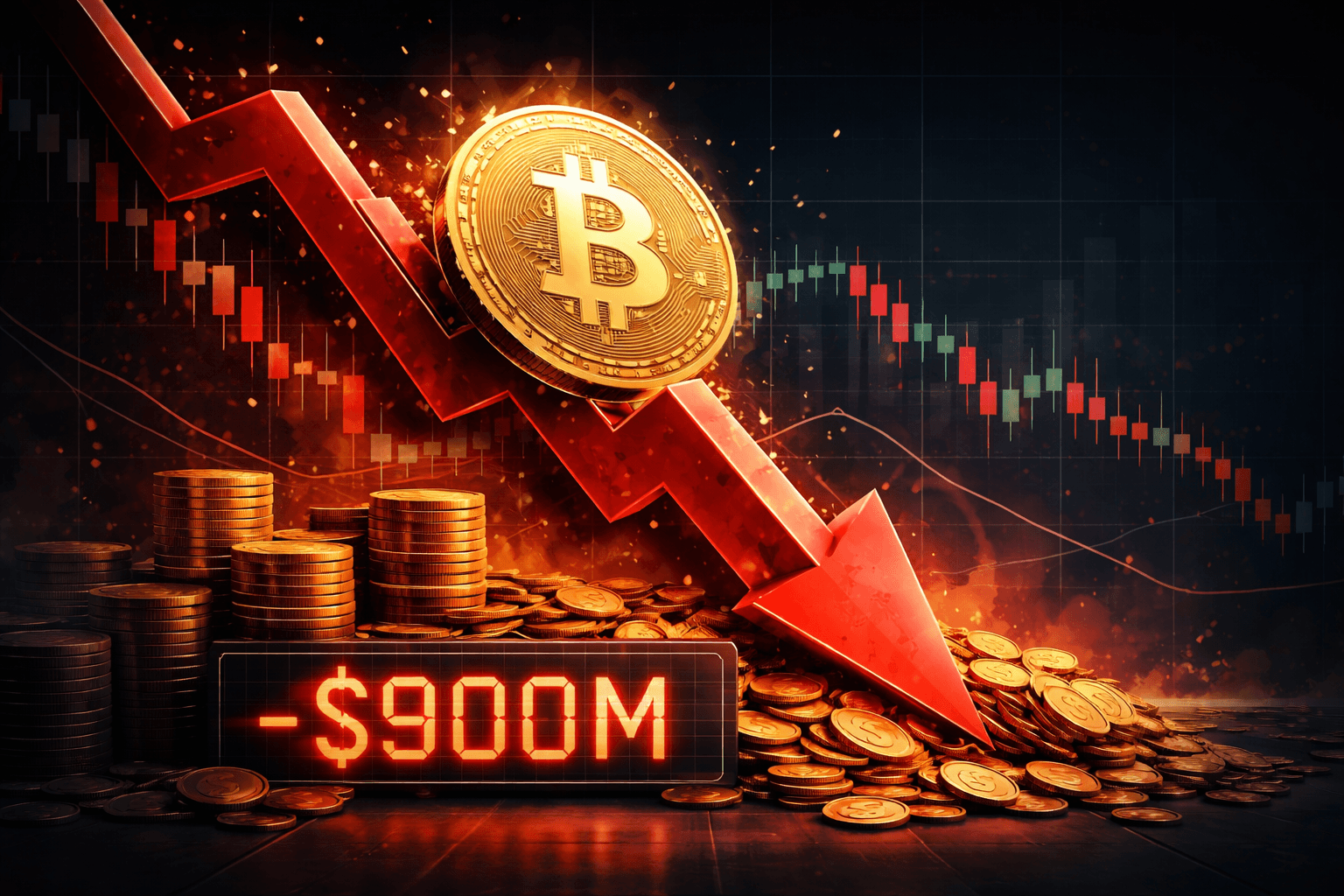 Bitcoin Falls Below $75K, MicroStrategy Faces $900 Million Unrealized Losses