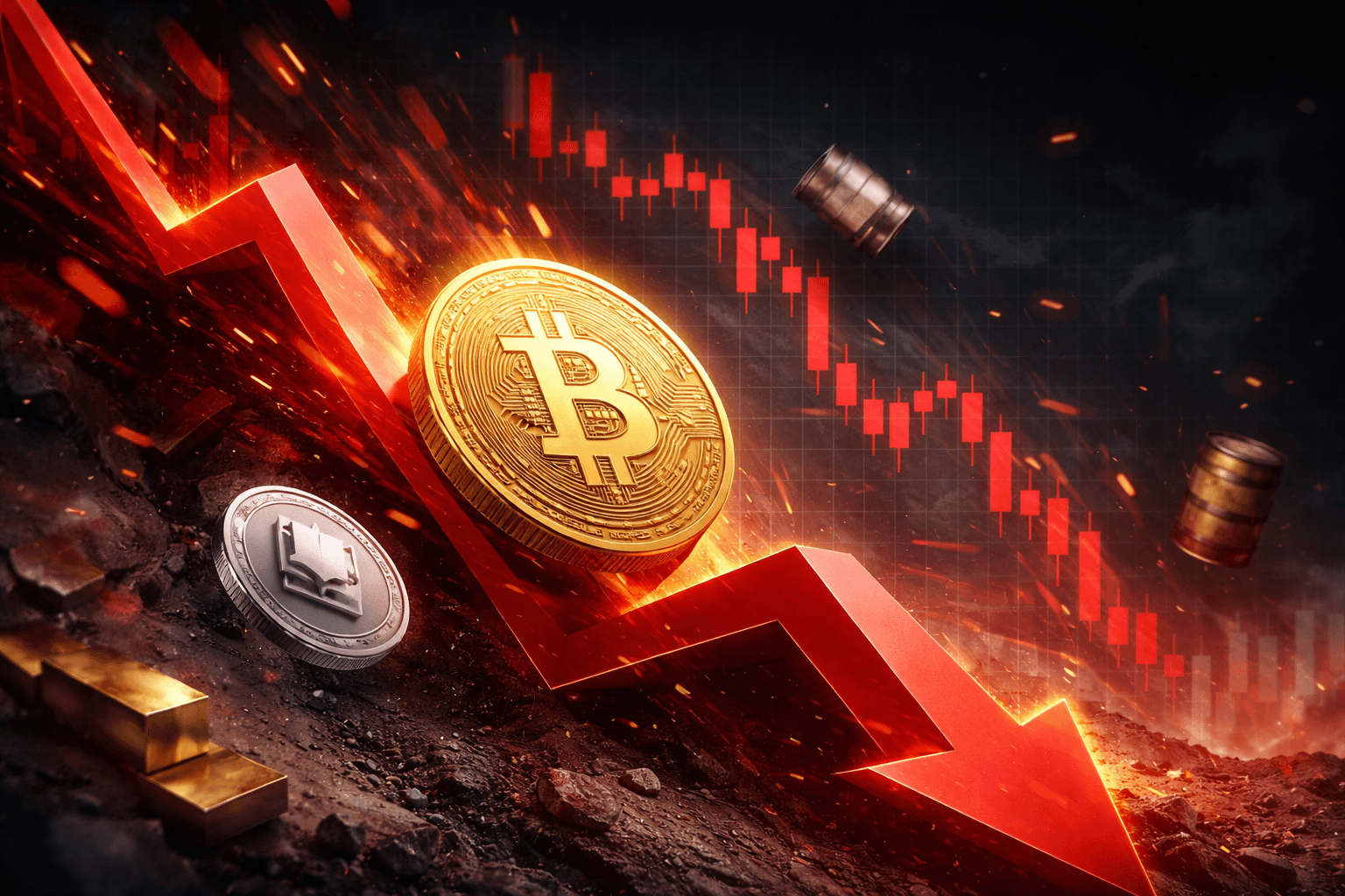 Bitcoin Drops to Lowest Since April 2025 Amid Broad Asset Selloff